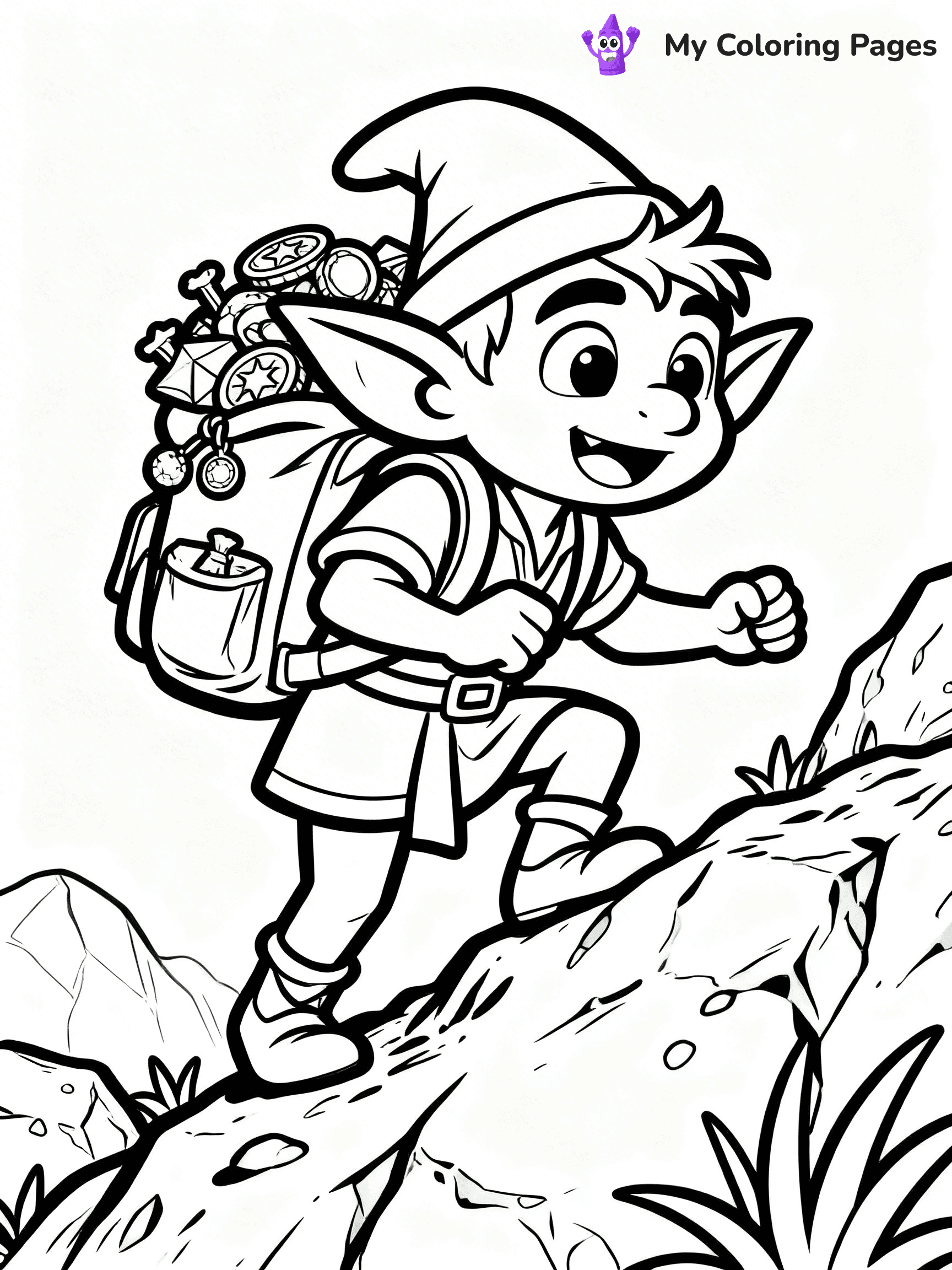 Goblin Coloring Pages - 11