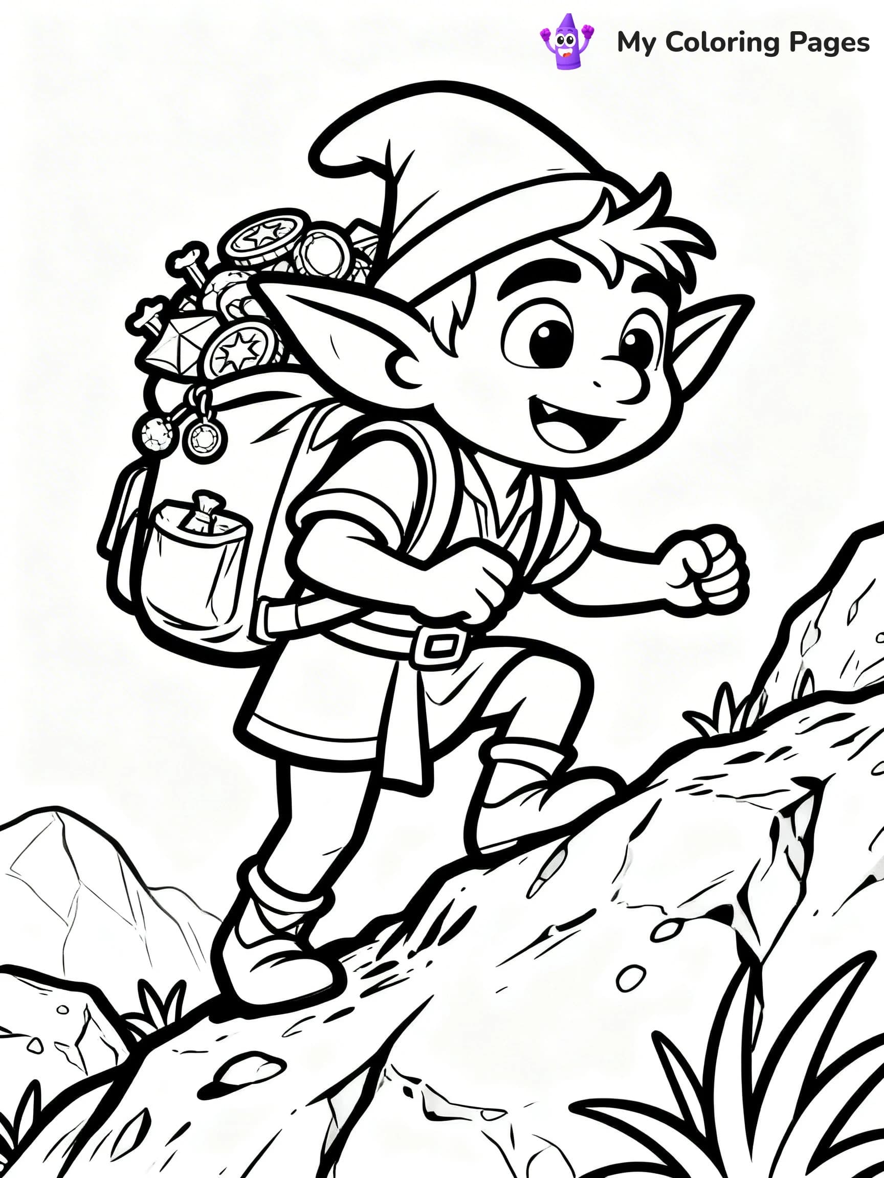 Goblin Coloring Pages - 10