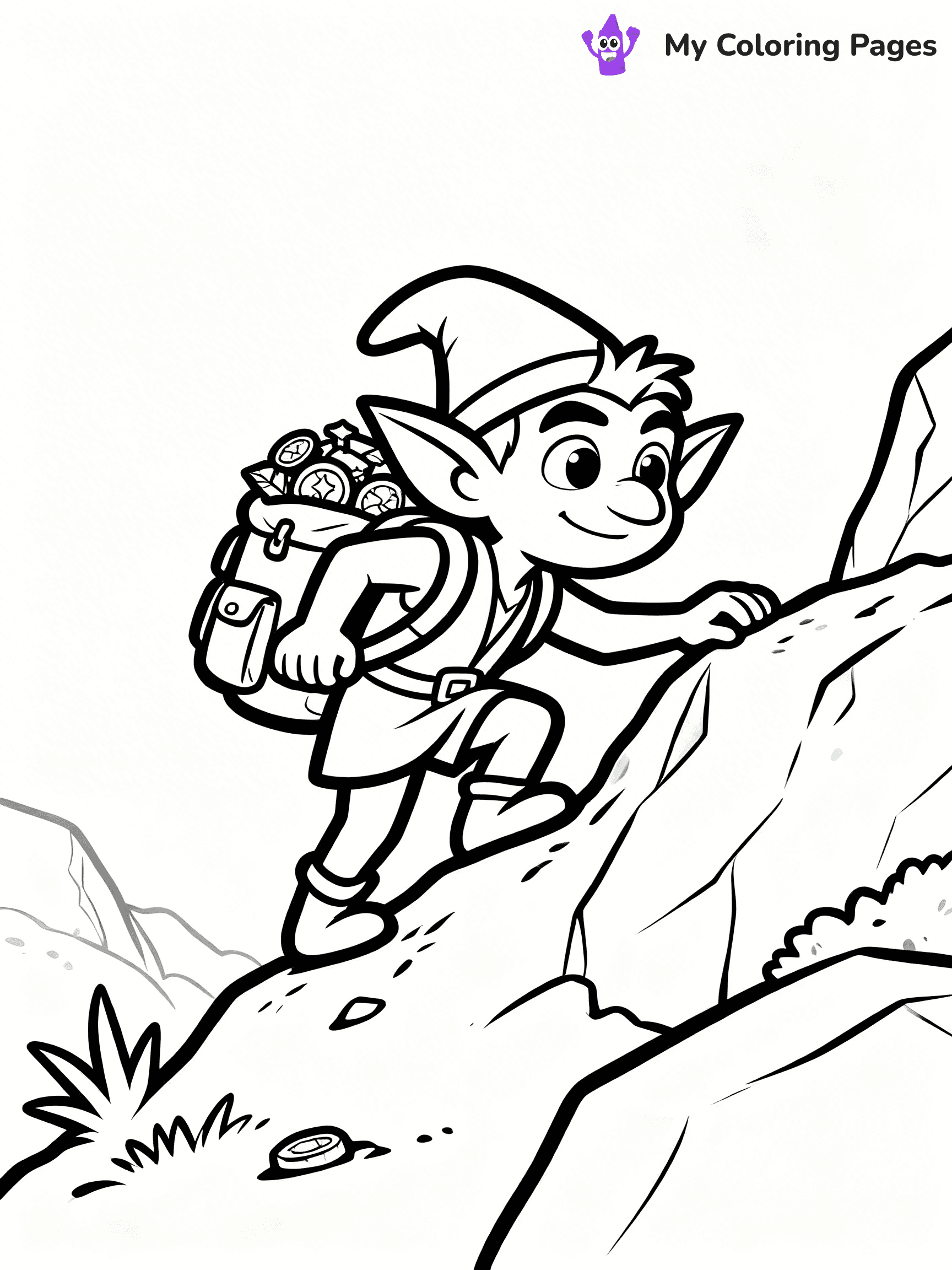 Goblin Coloring Pages - 10