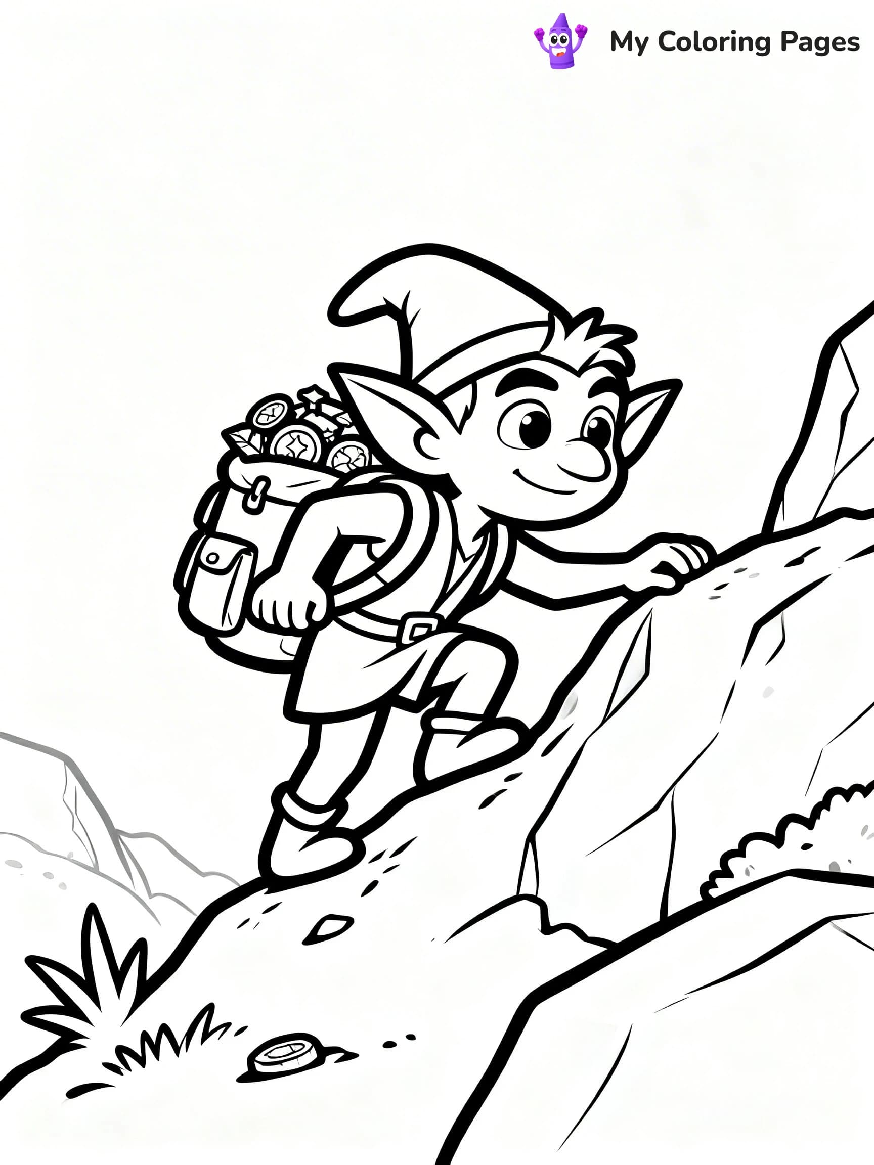Goblin Coloring Pages - 9