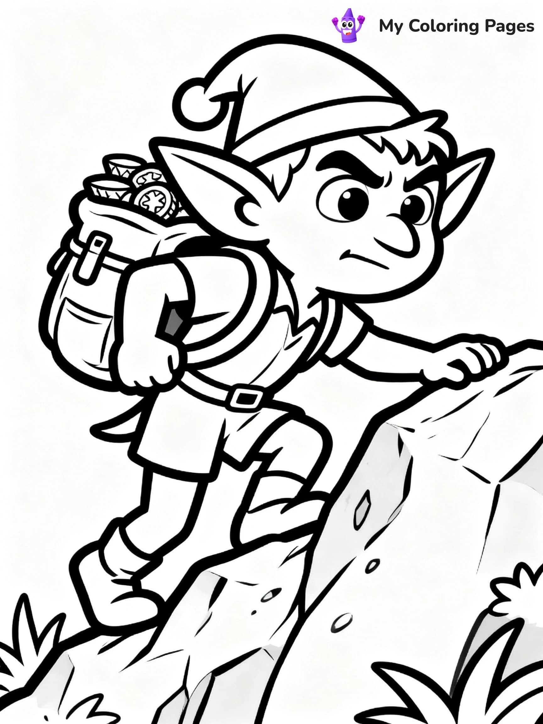 Goblin Coloring Pages - 7
