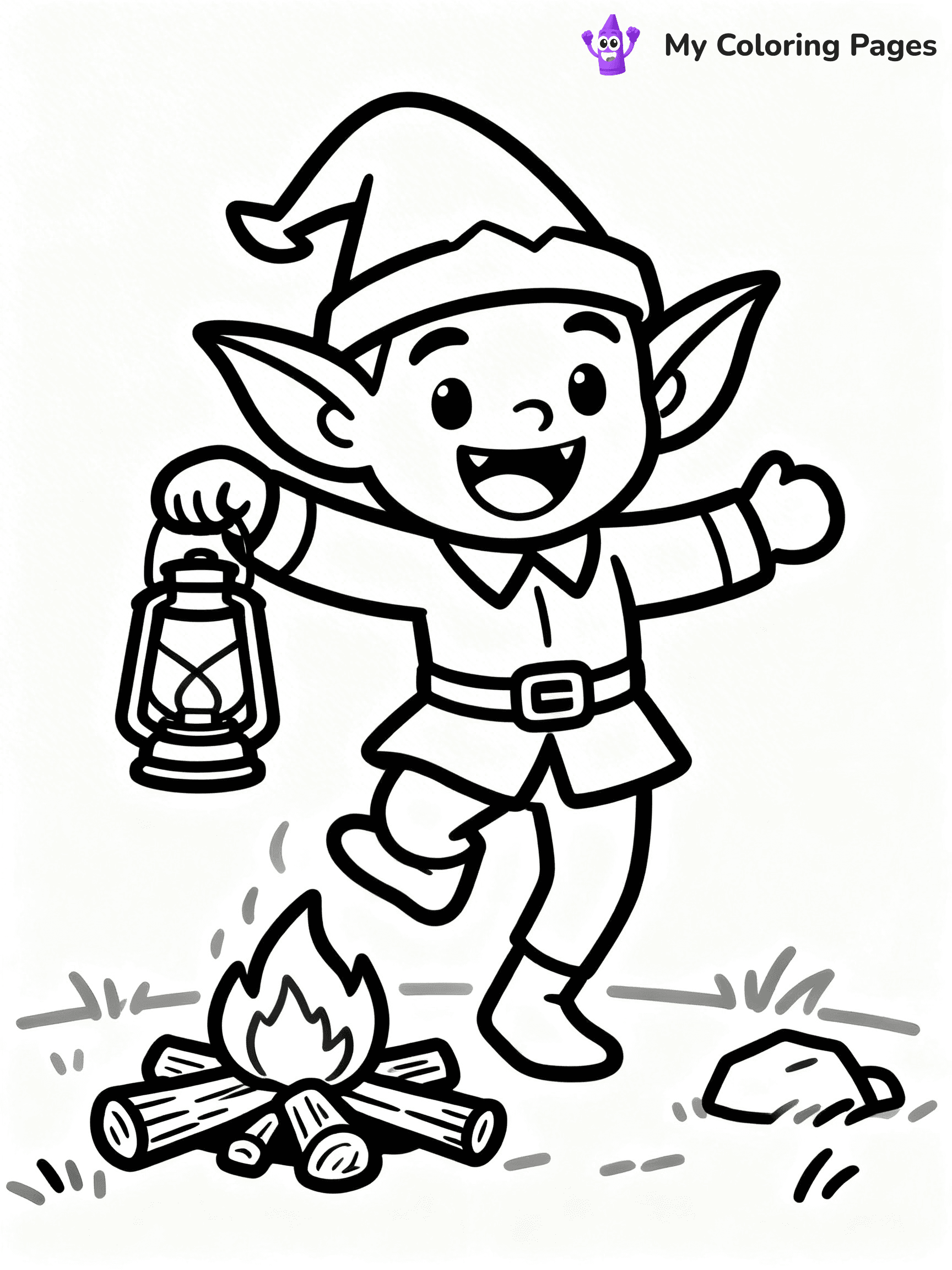 Goblin Coloring Pages - 7