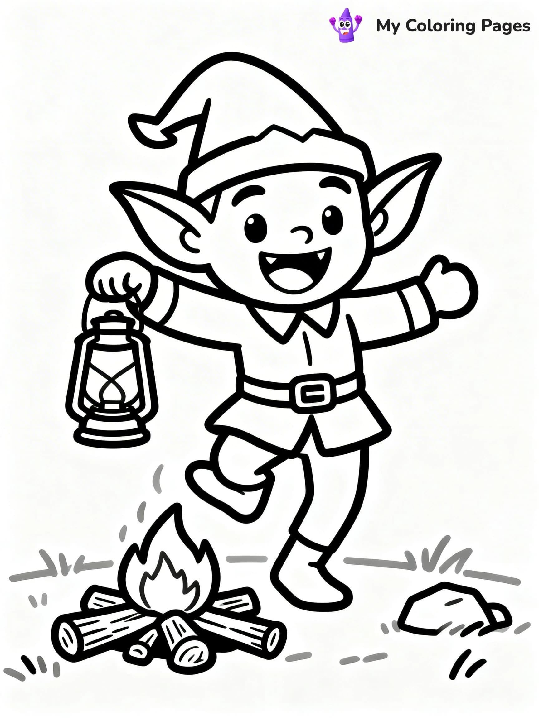 Goblin Coloring Pages - 6