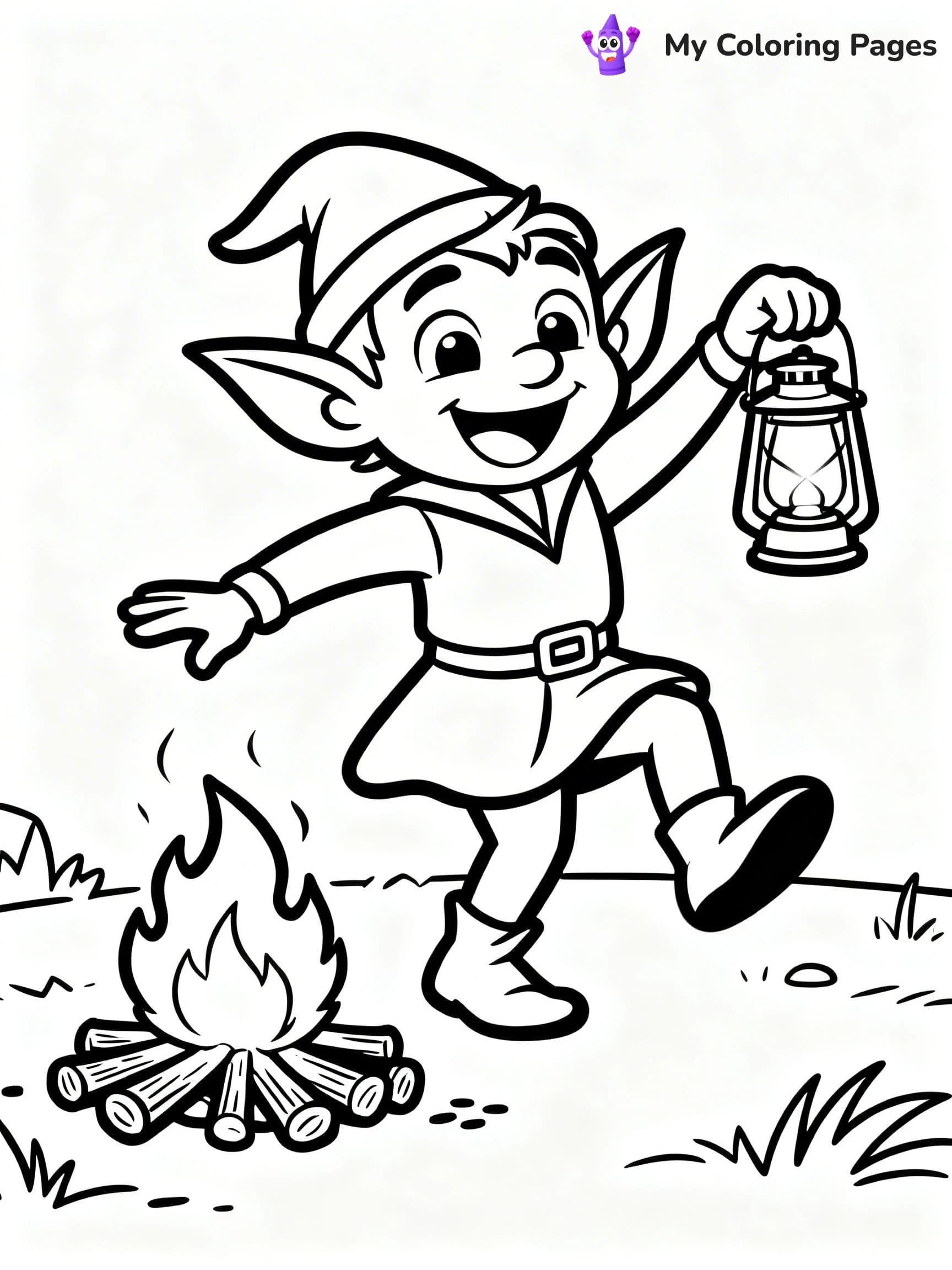 Goblin Coloring Pages - 5