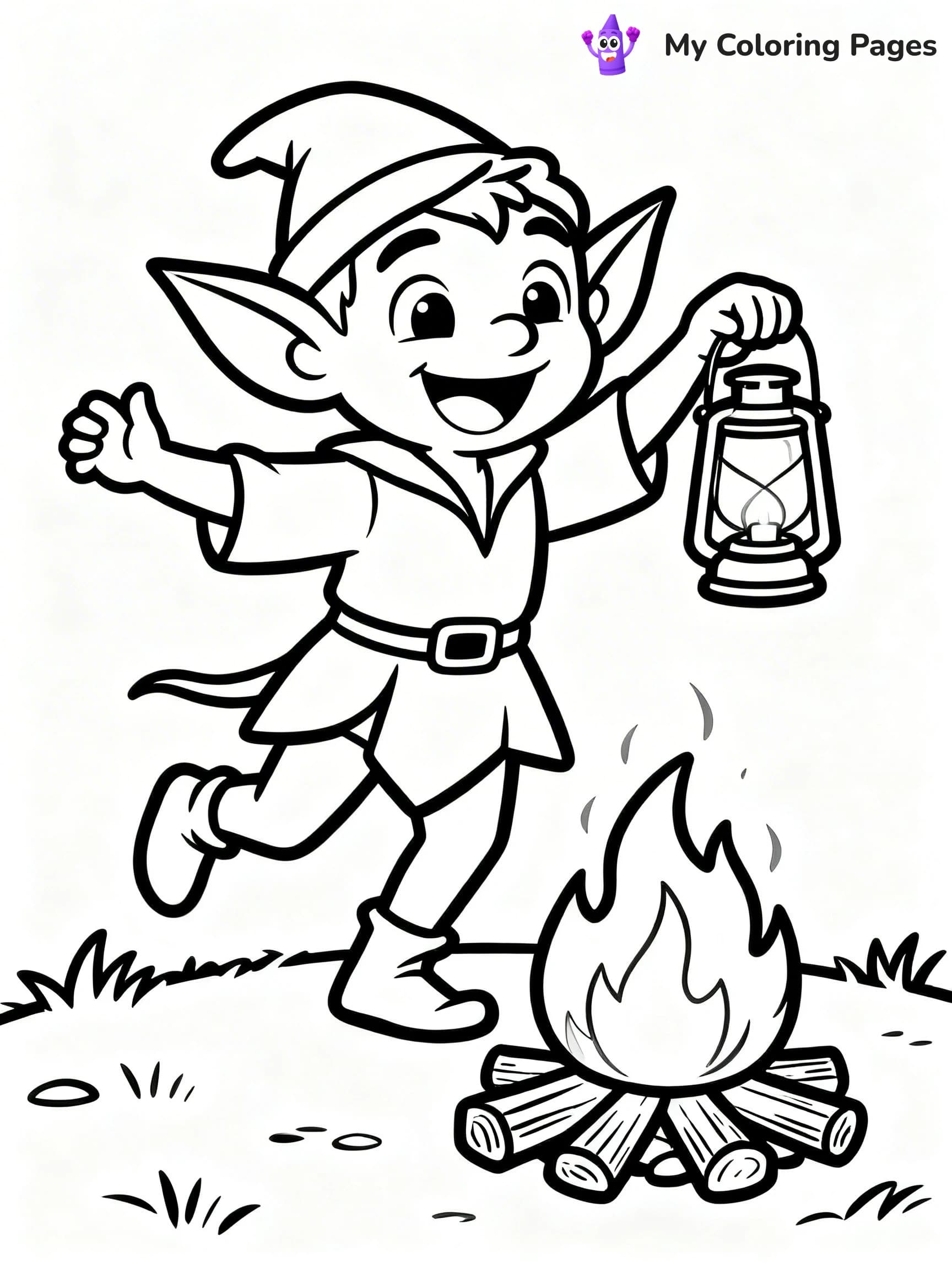 Goblin Coloring Pages - 4