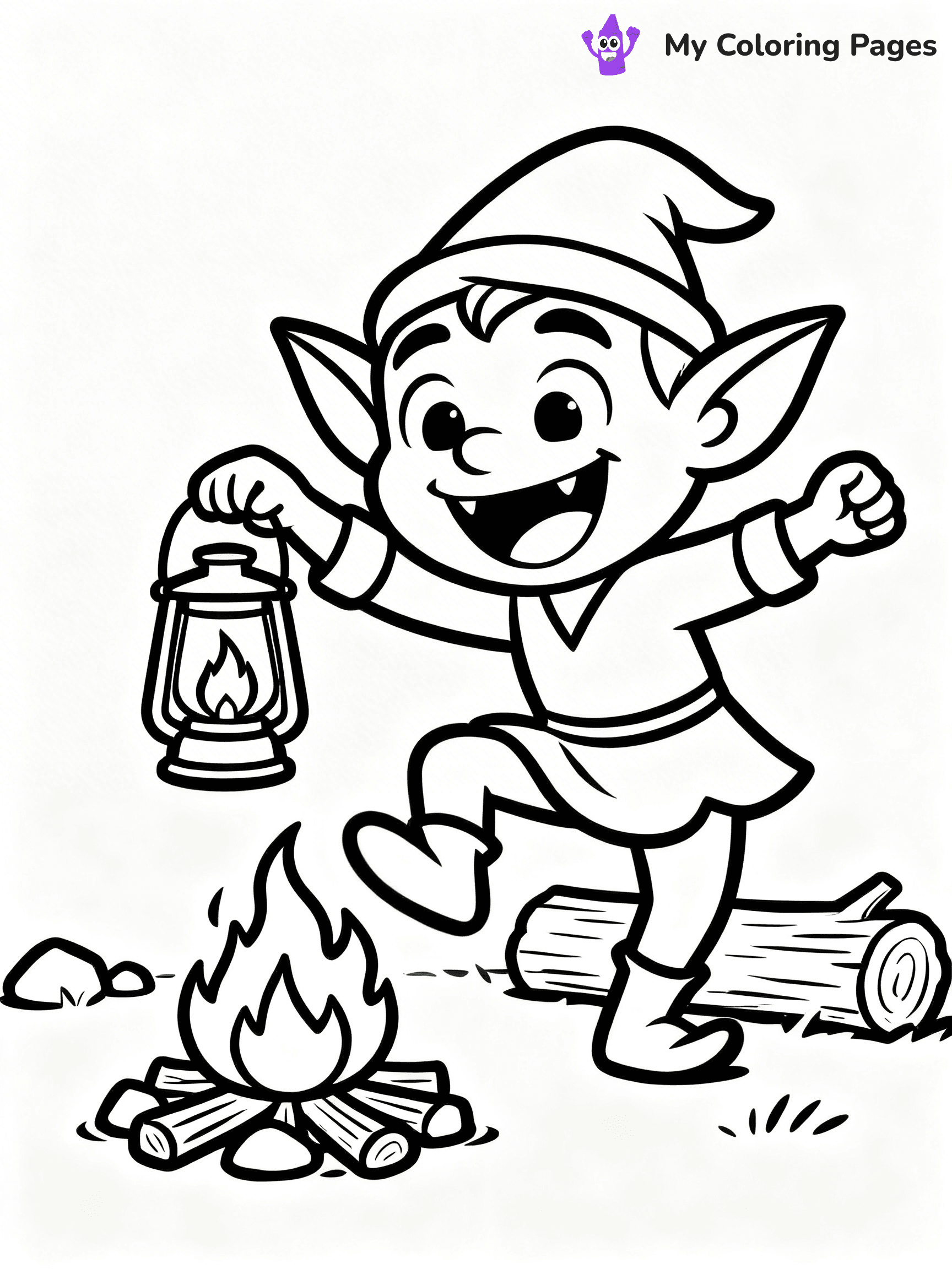 Goblin Coloring Pages - 4