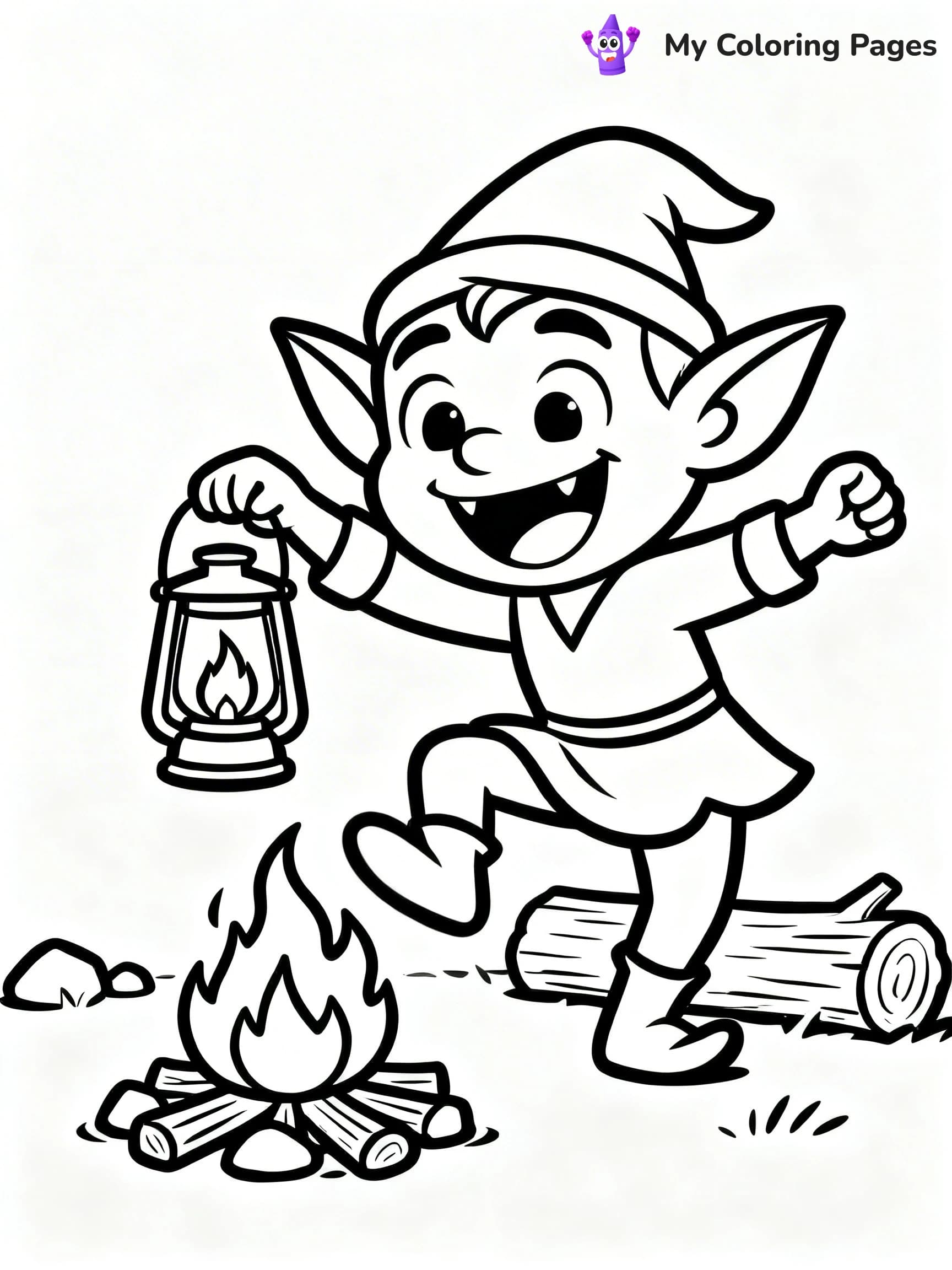 Goblin Coloring Pages - 3