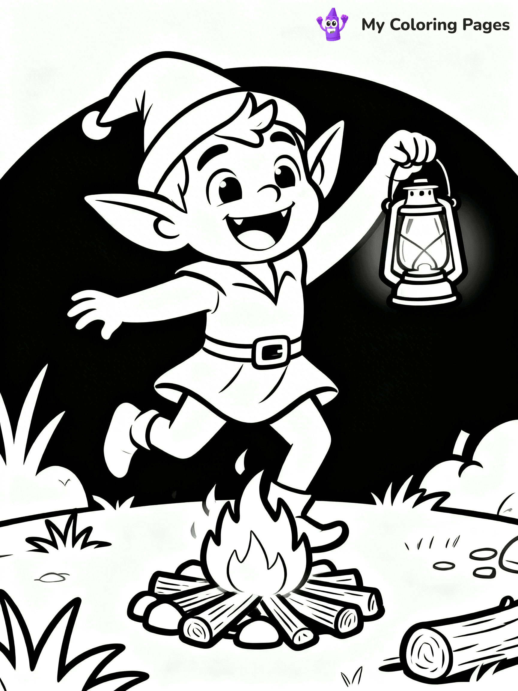 Goblin Coloring Pages - 3