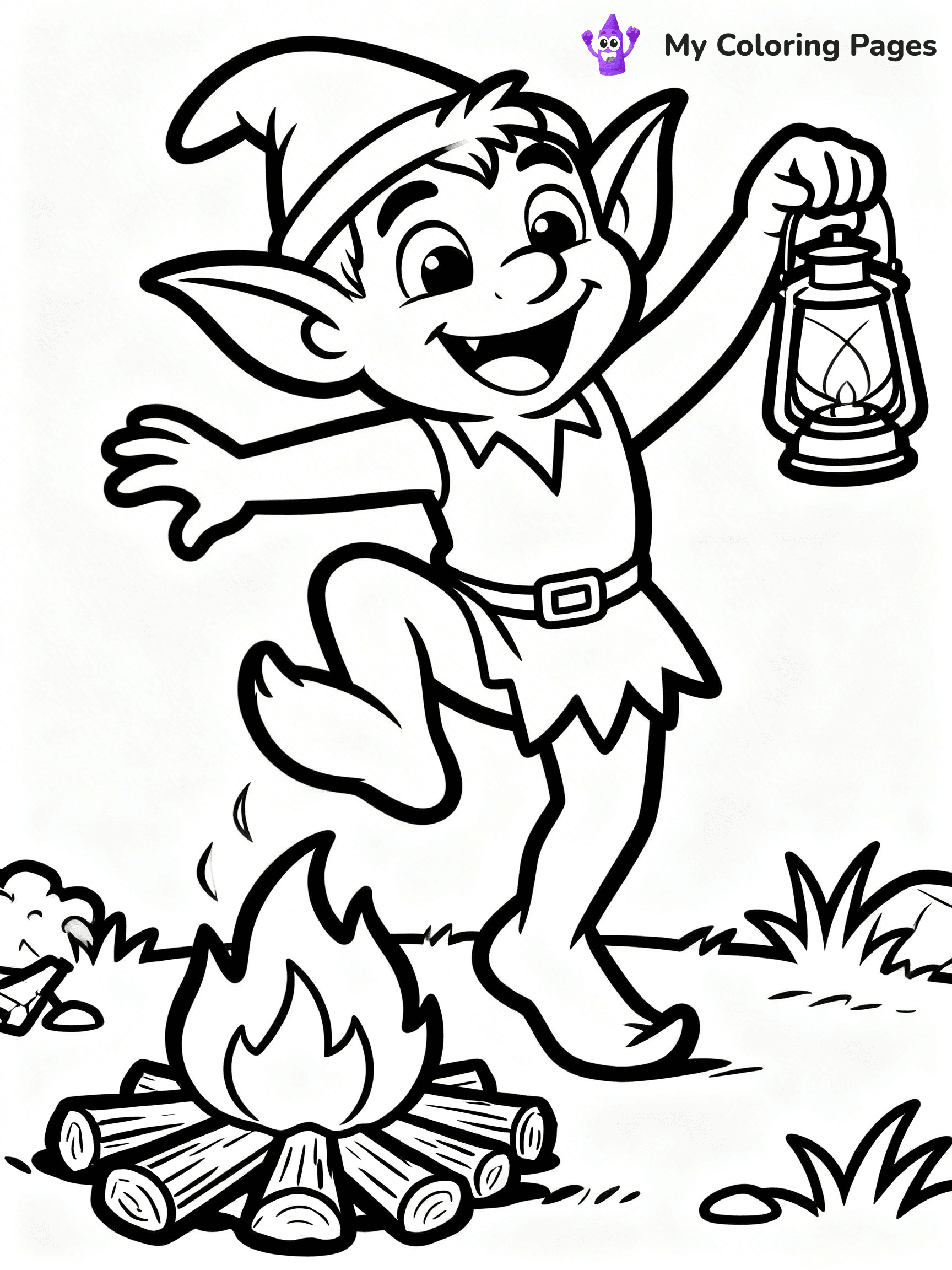 Goblin Coloring Pages - 2