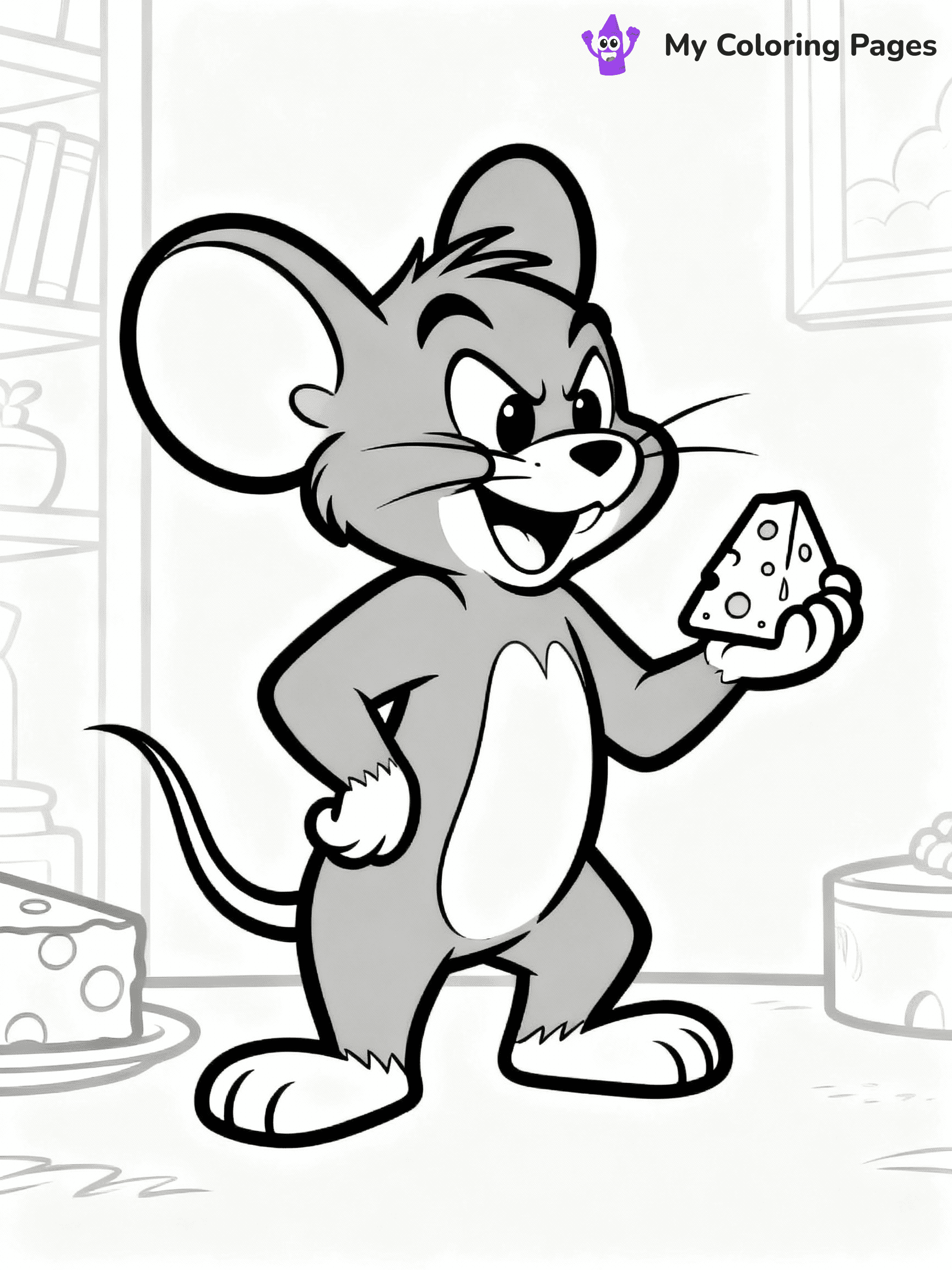 Tom And Jerry Coloring Pages - 31