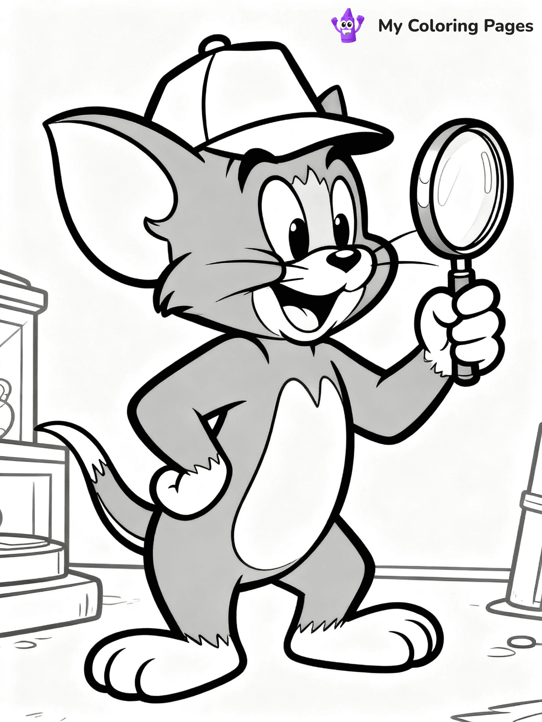 Tom And Jerry Coloring Pages - 24
