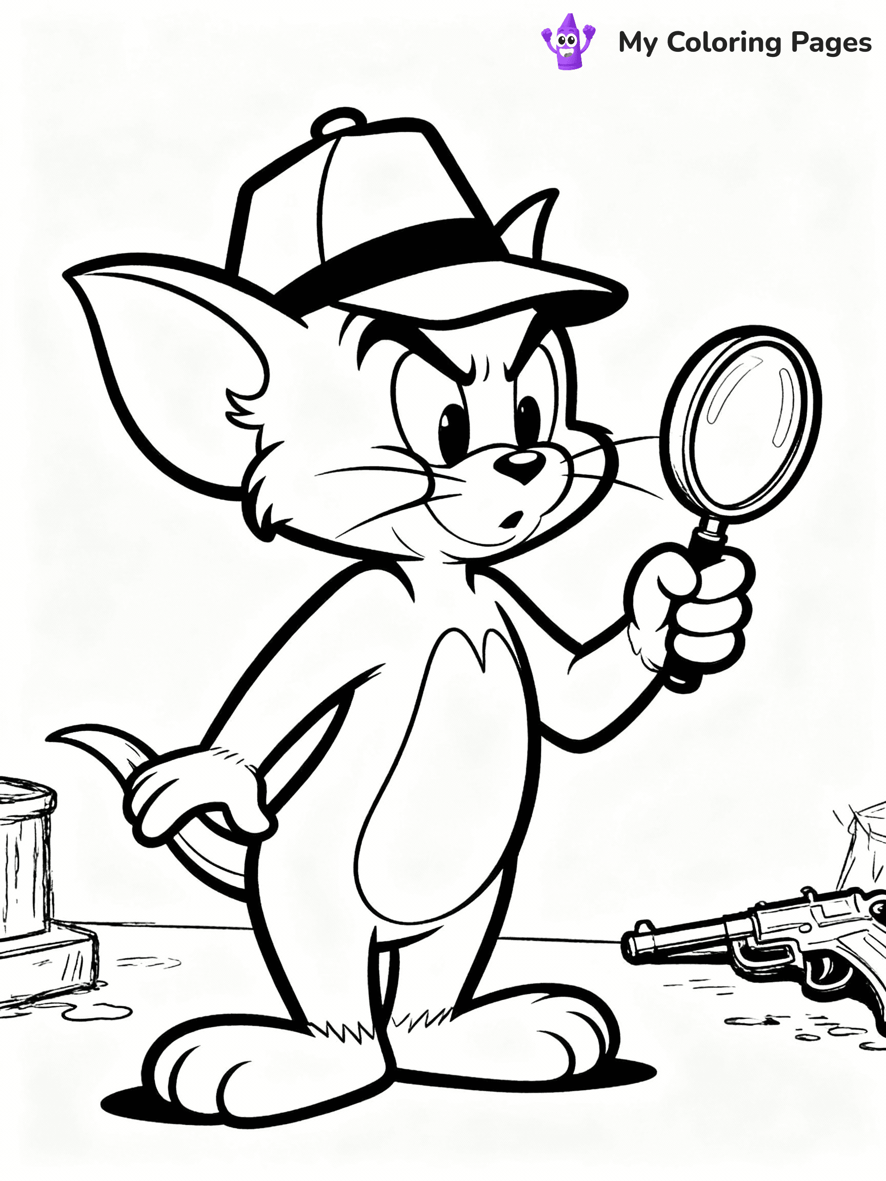 Tom And Jerry Coloring Pages - 23