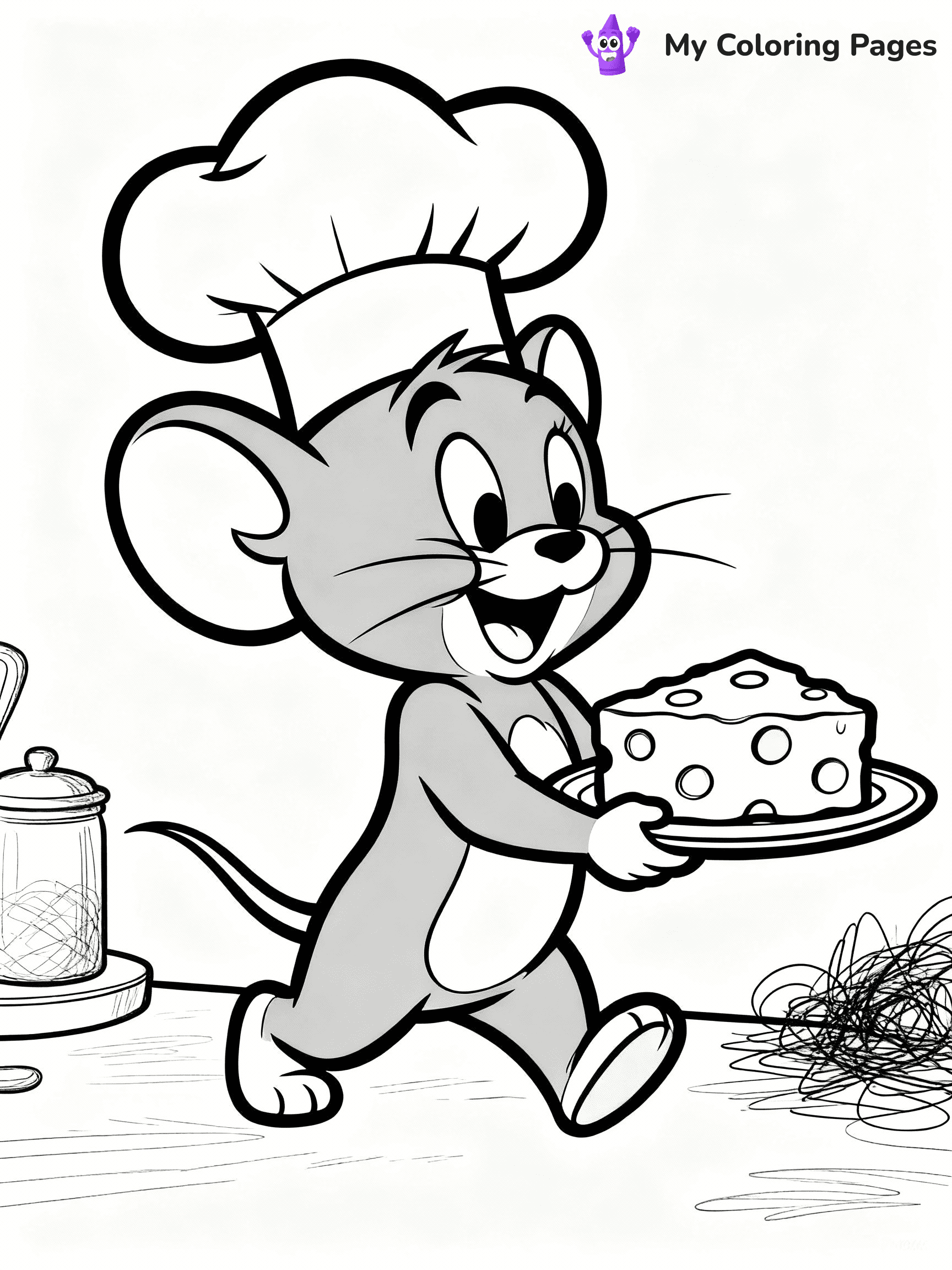 Tom And Jerry Coloring Pages - 11