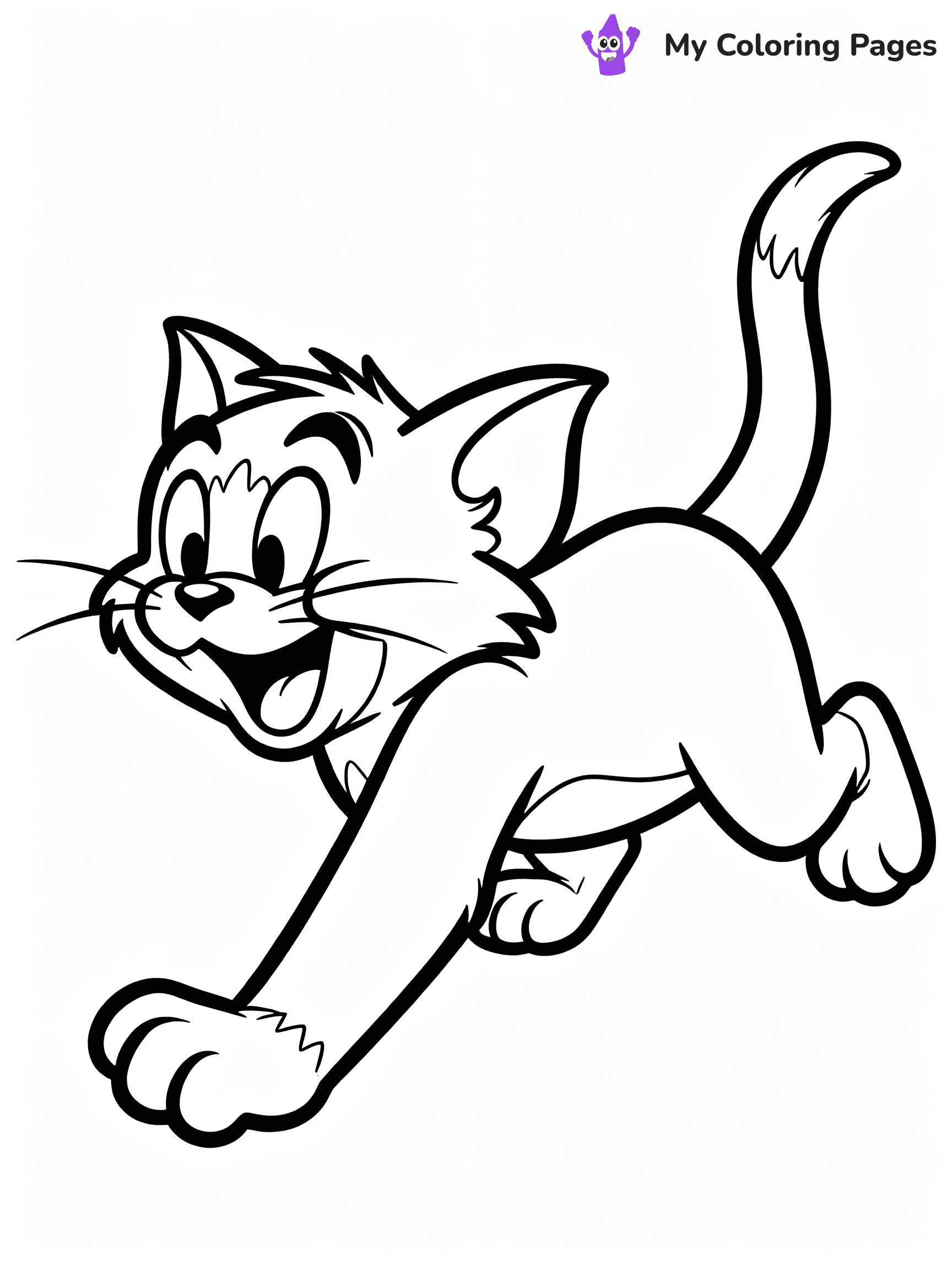 Tom And Jerry Coloring Pages - 7