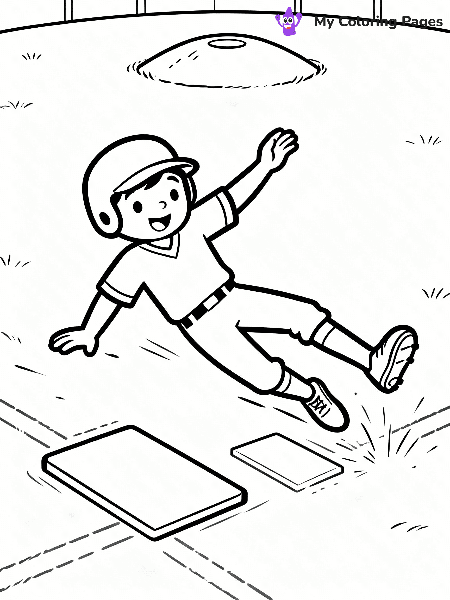Baseball Coloring Pages - 36