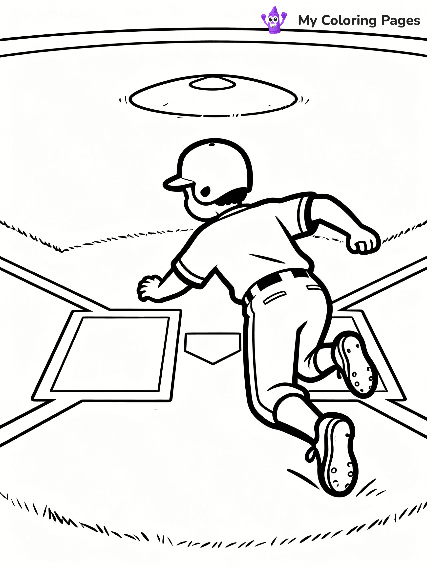 Baseball Coloring Pages - 33