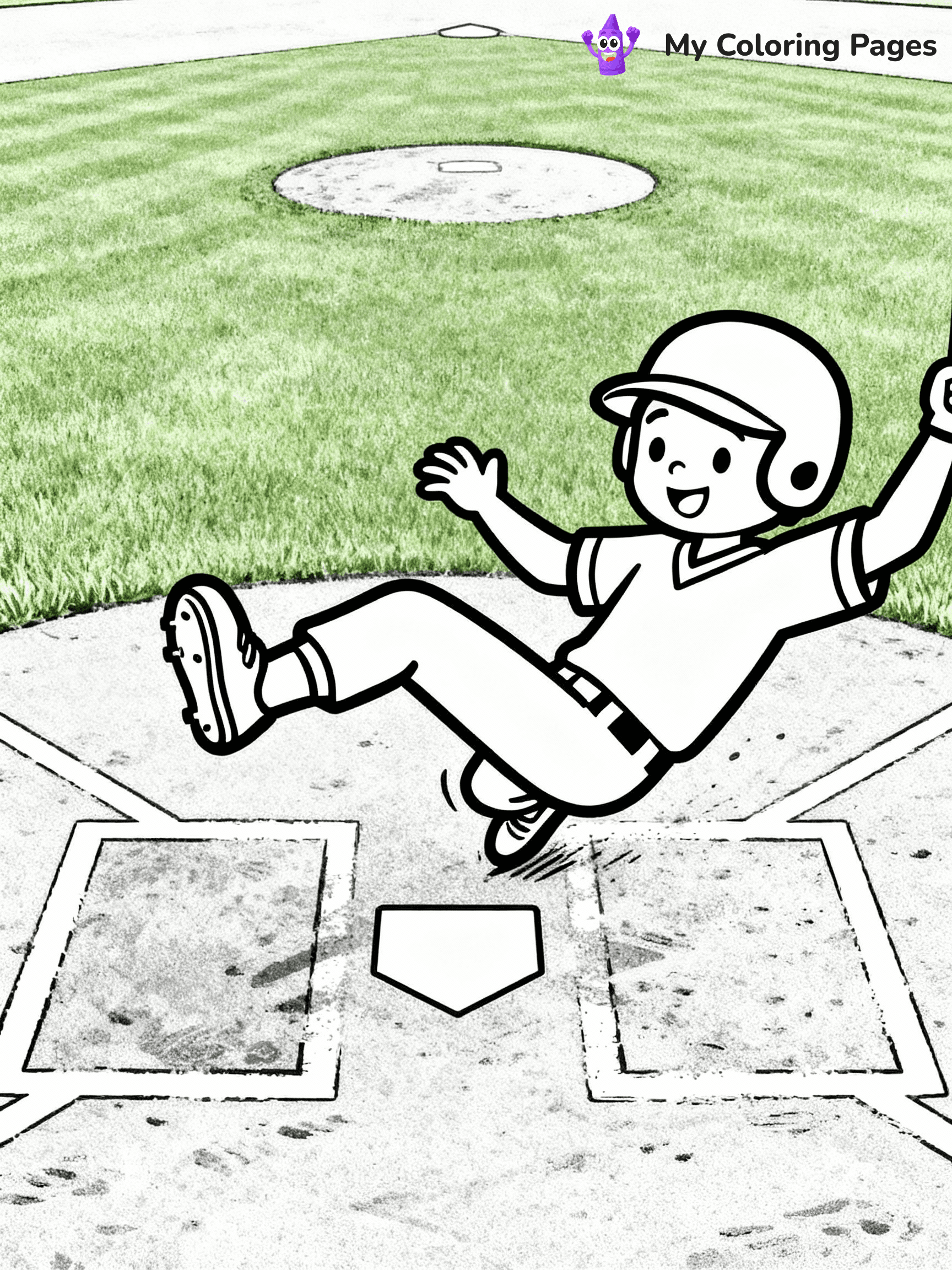 Baseball Coloring Pages - 31
