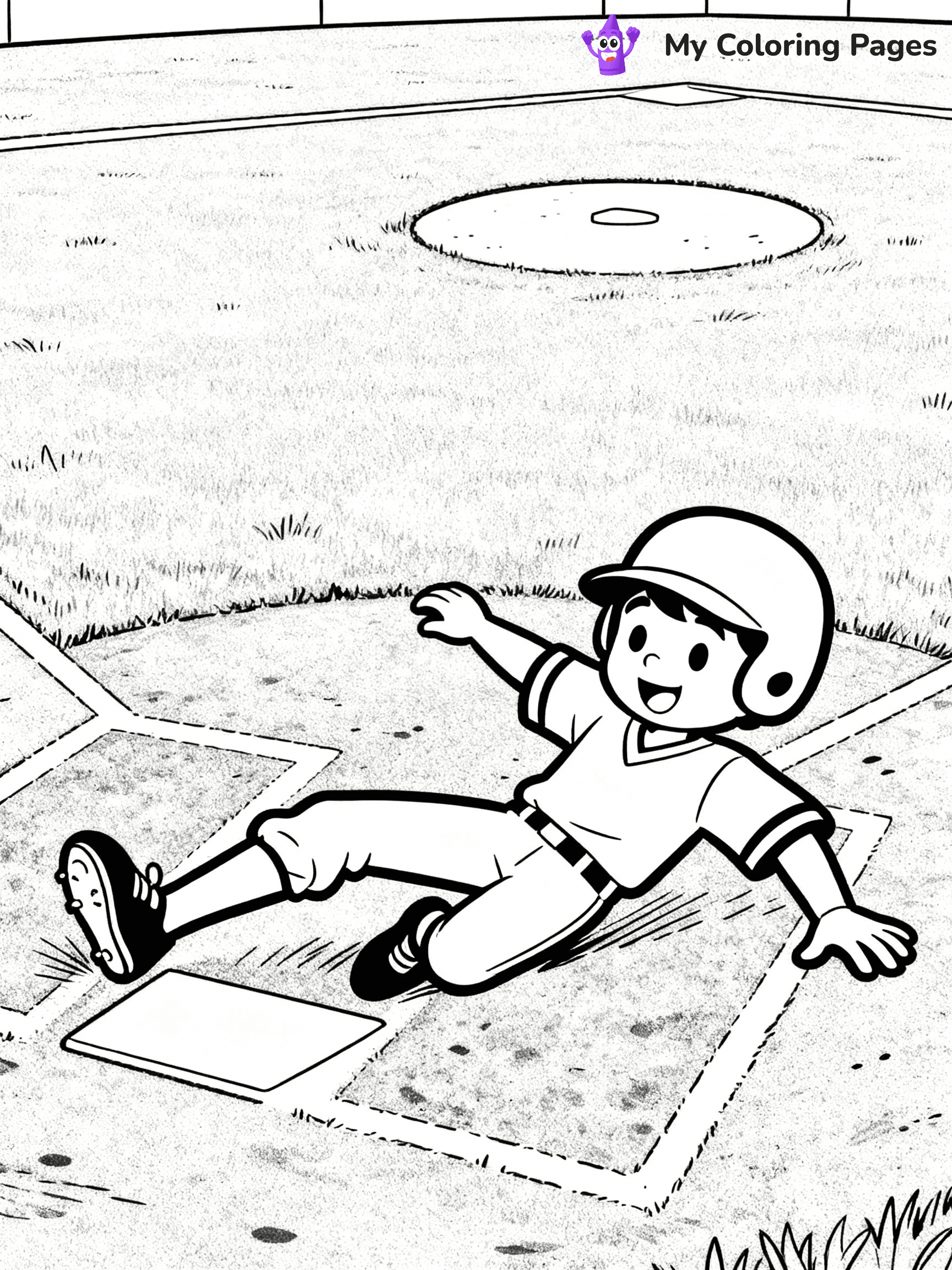 Baseball Coloring Pages - 30