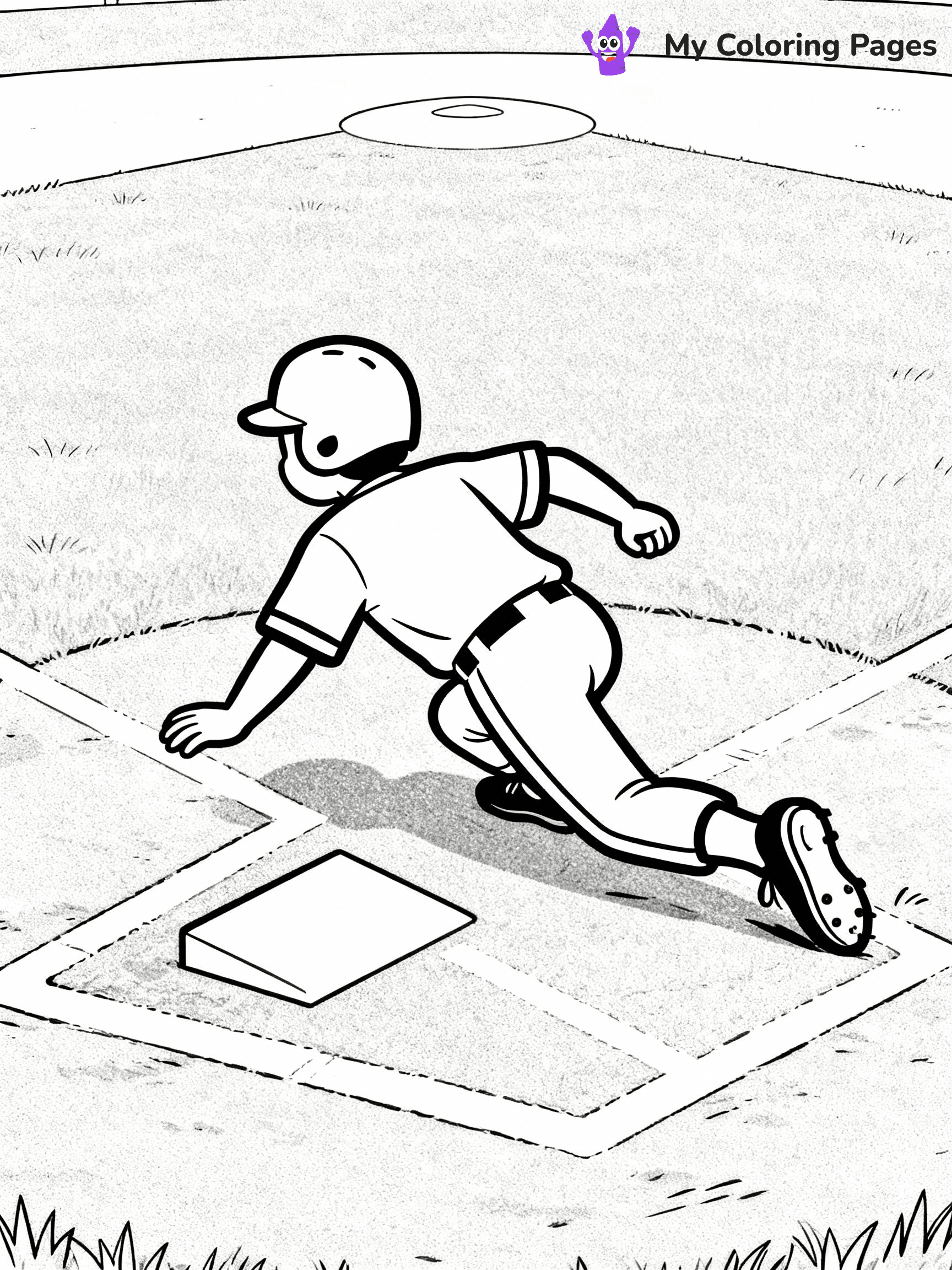 Baseball Coloring Pages - 29