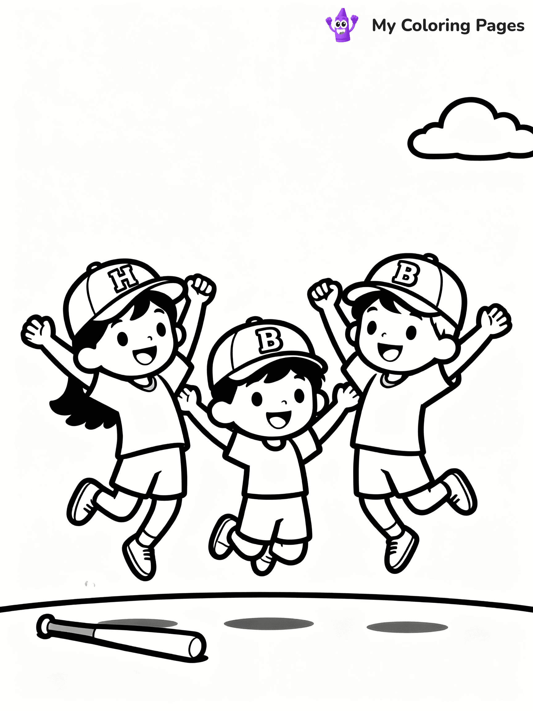 Baseball Coloring Pages - 5