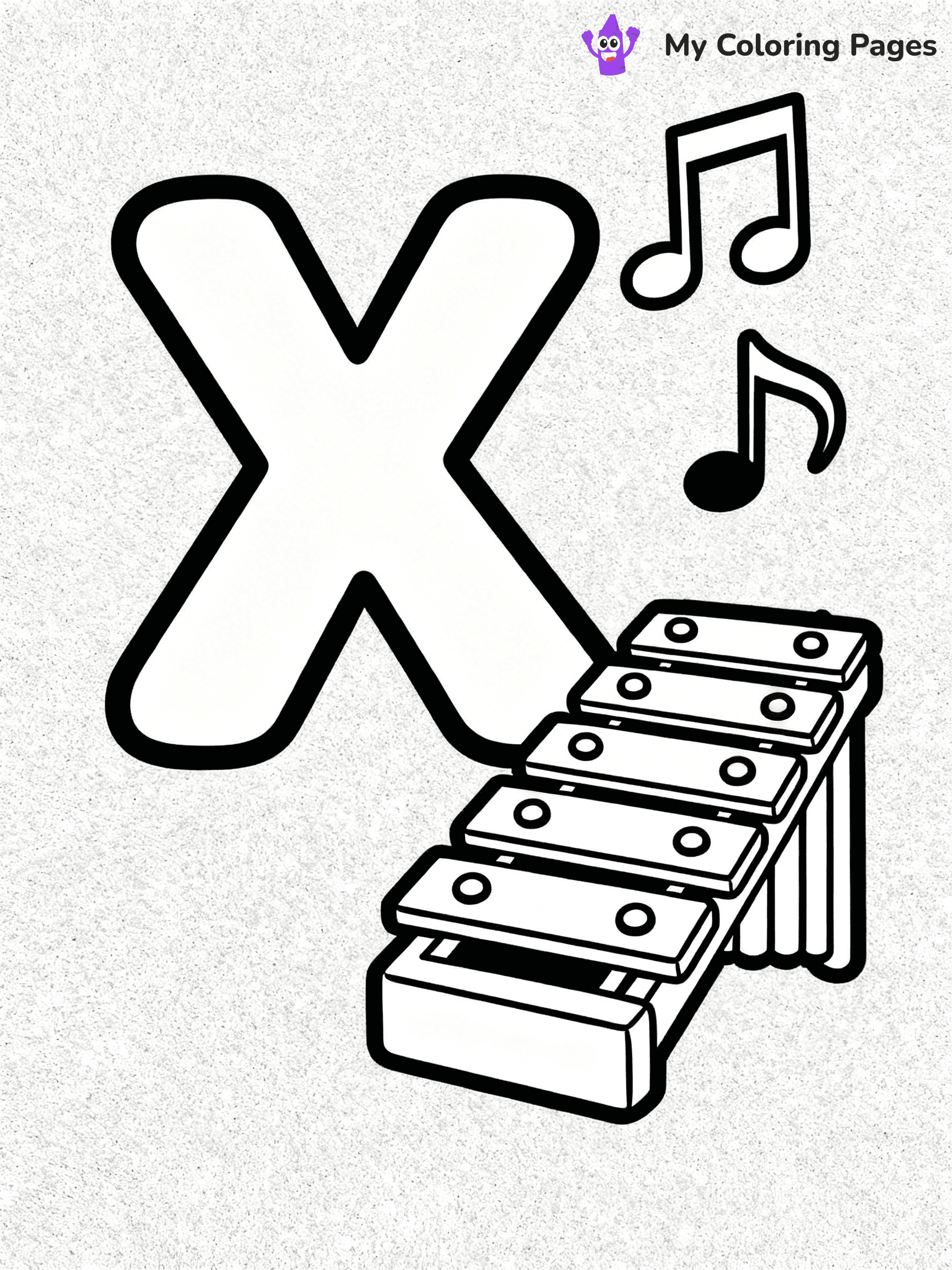 Letter X Coloring Pages - 30