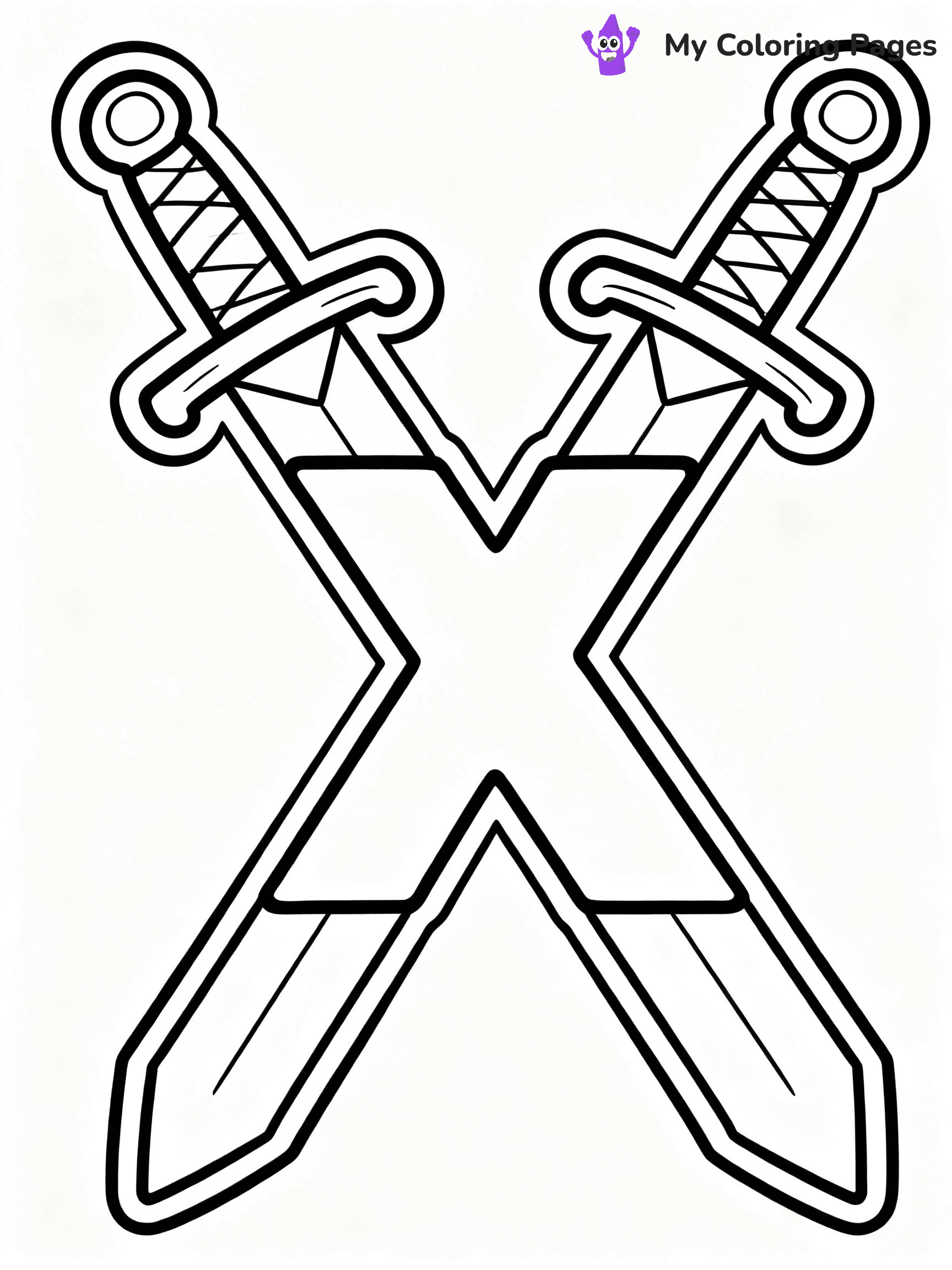 Letter X Coloring Pages - 10