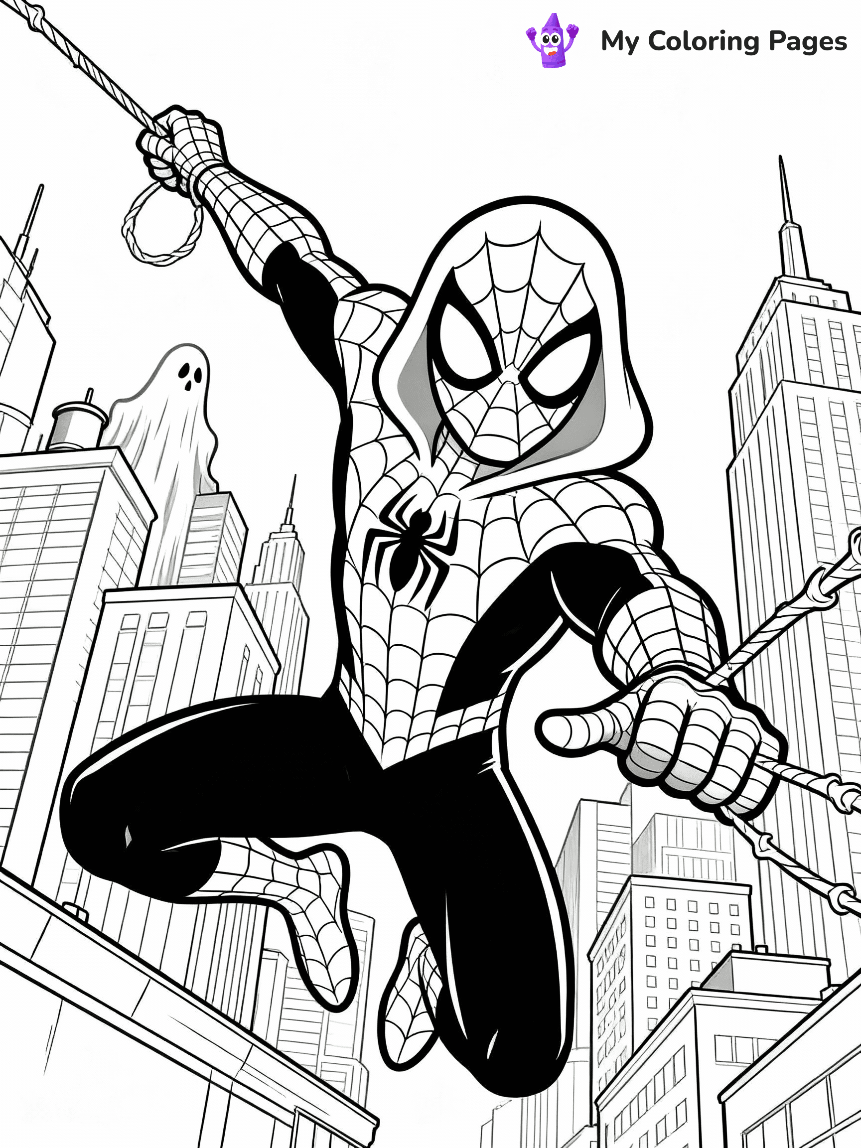 Miles Morales Coloring Pages - 28