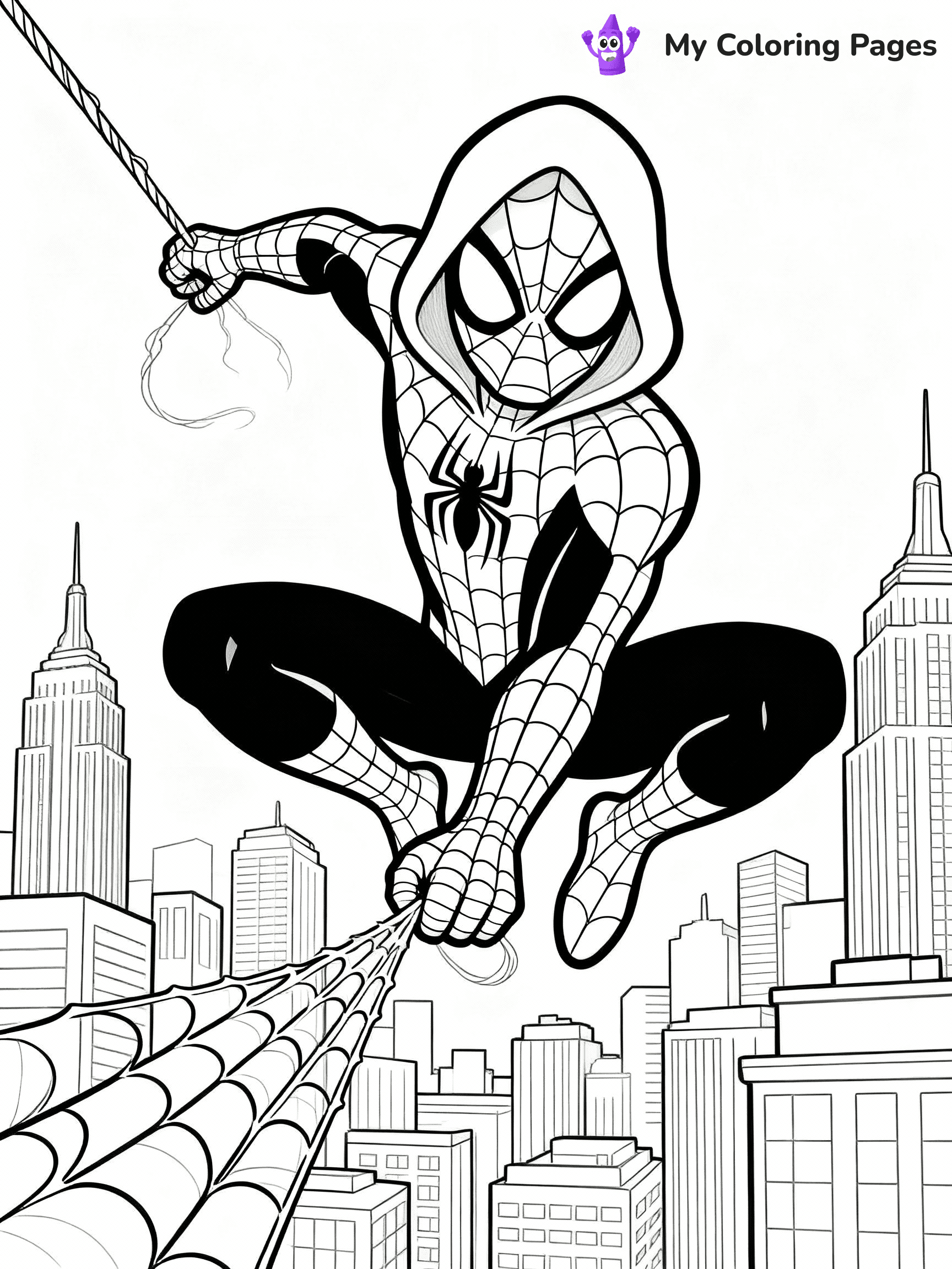 Miles Morales Coloring Pages - 27