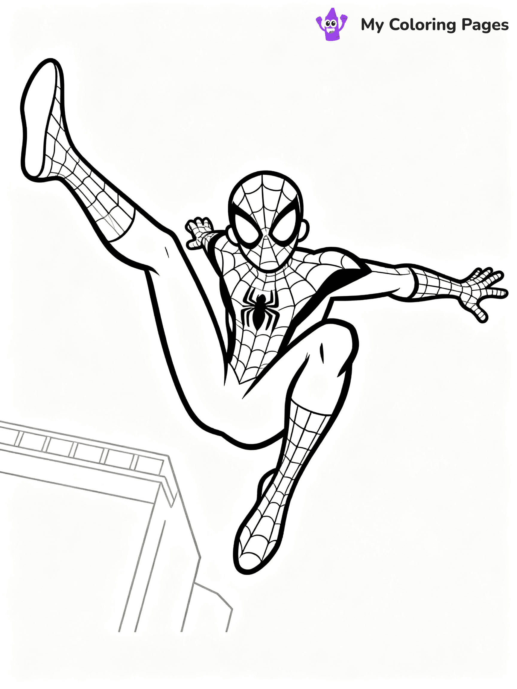 Miles Morales Coloring Pages - 23