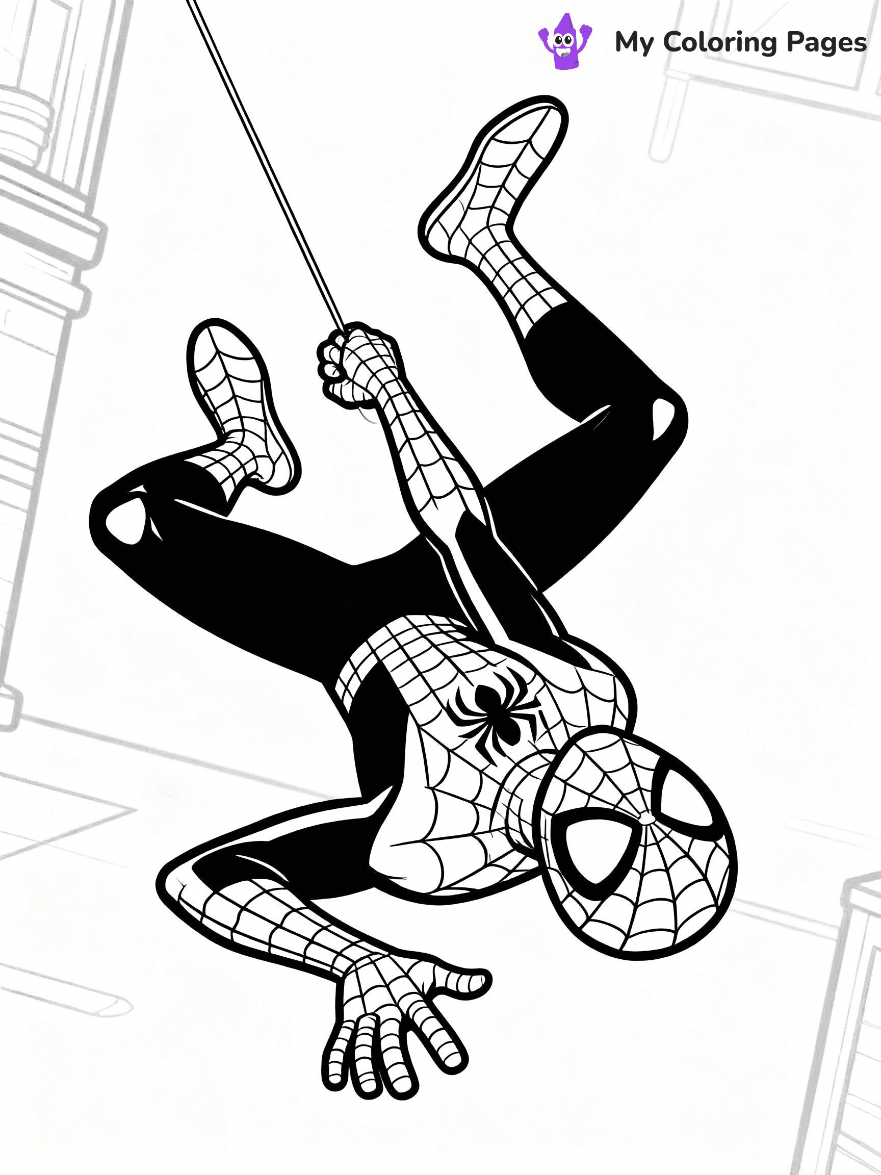 Miles Morales Coloring Pages - 21
