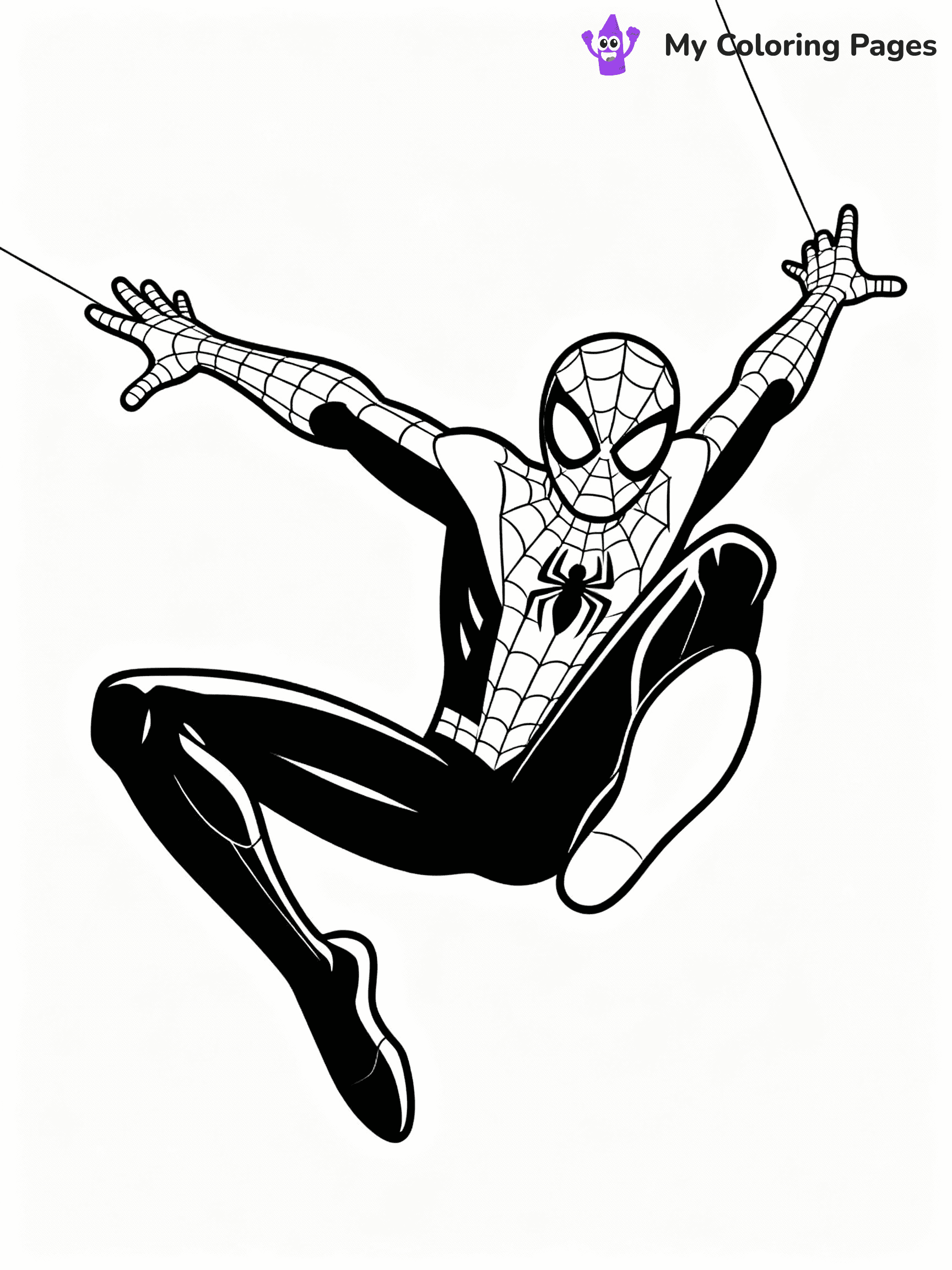Miles Morales Coloring Pages - 20