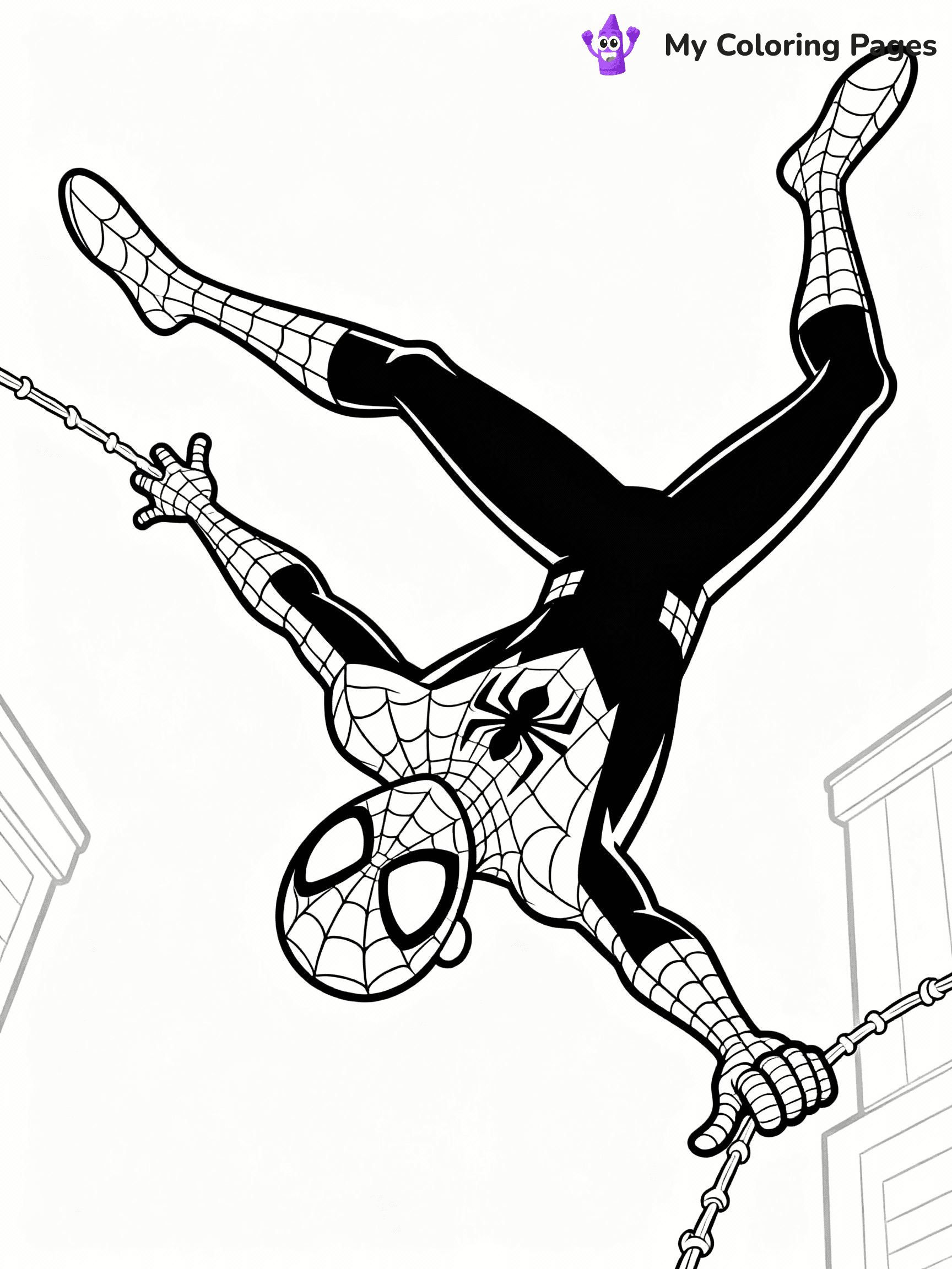 Miles Morales Coloring Pages - 18