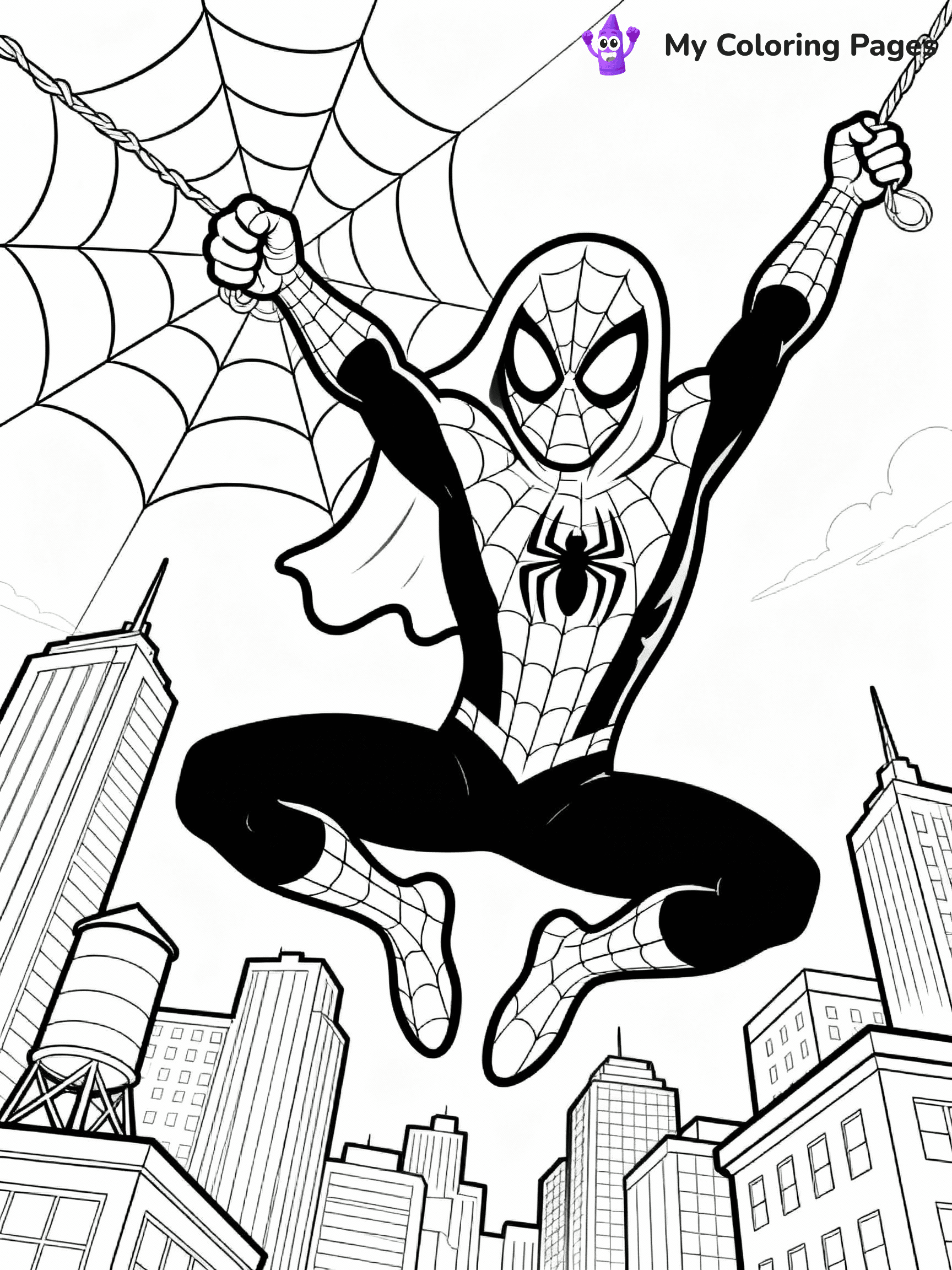 Miles Morales Coloring Pages - 5
