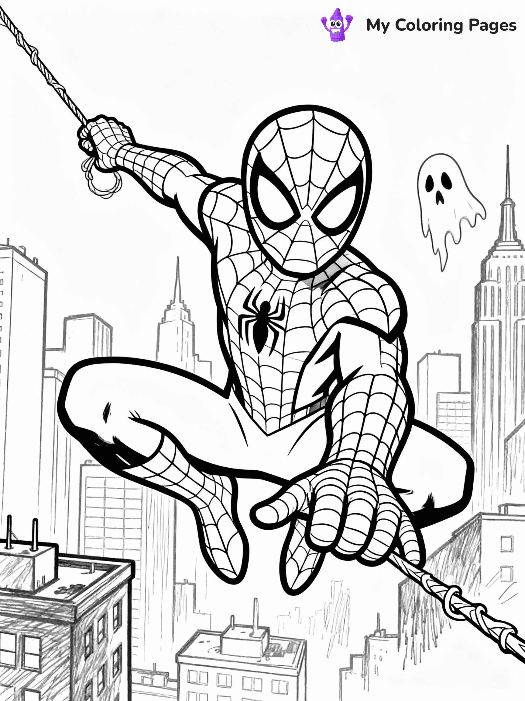Miles Morales Coloring Pages - 3