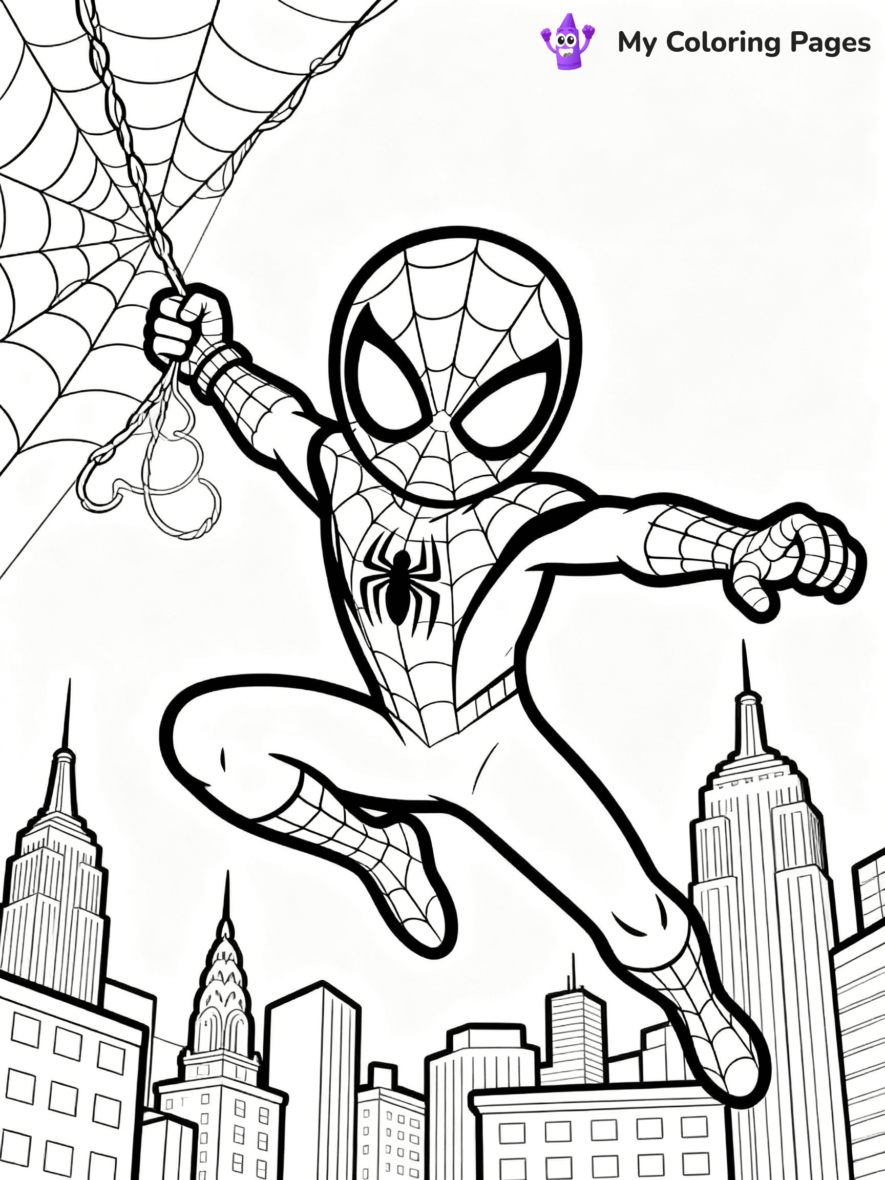 Miles Morales Coloring Pages - 1