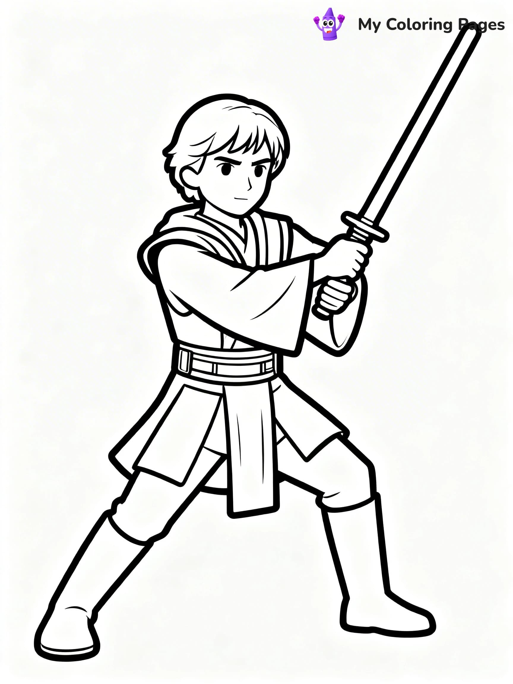 Anakin Skywalker Coloring Pages - 24