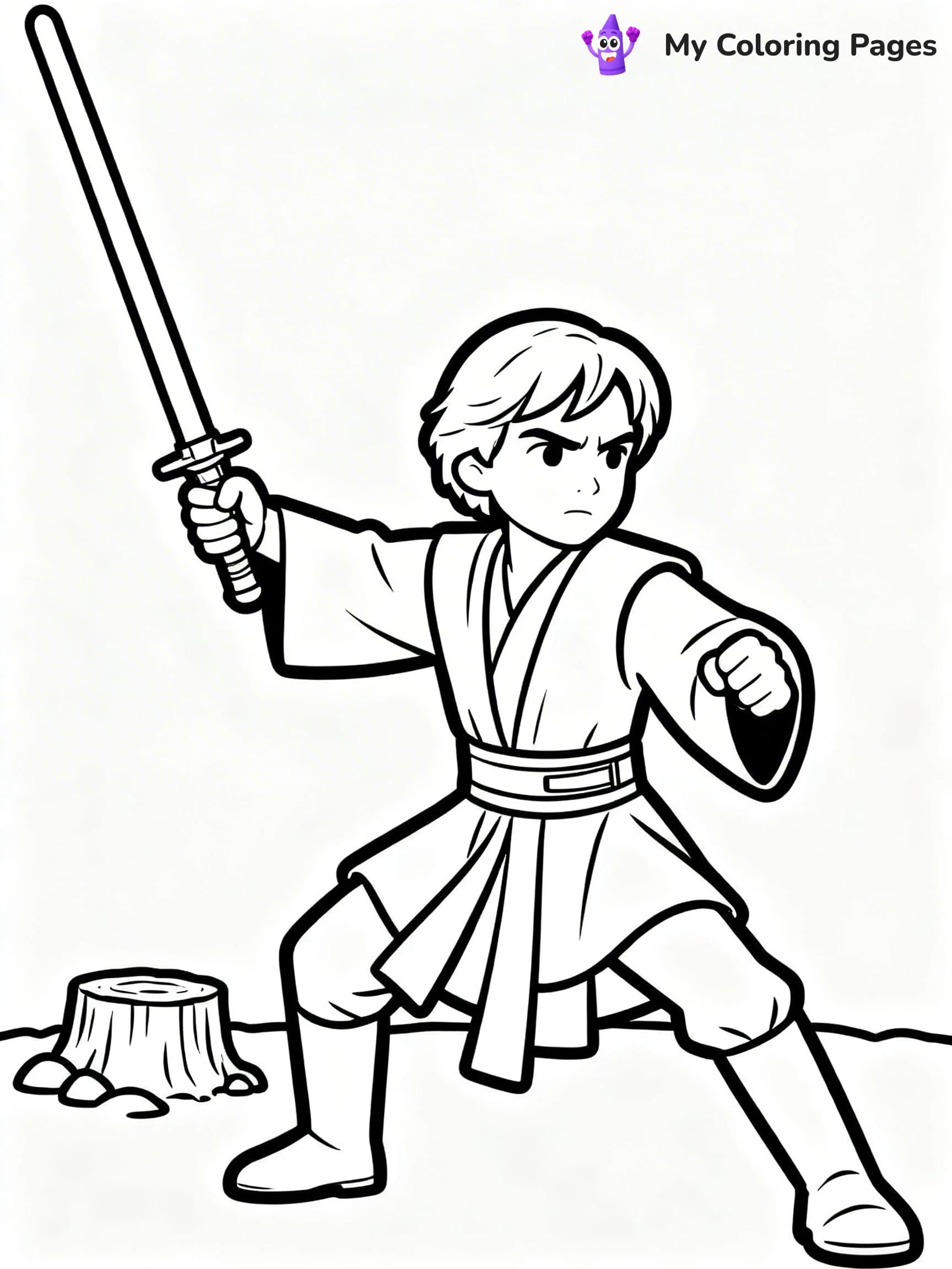 Anakin Skywalker Coloring Pages - 23