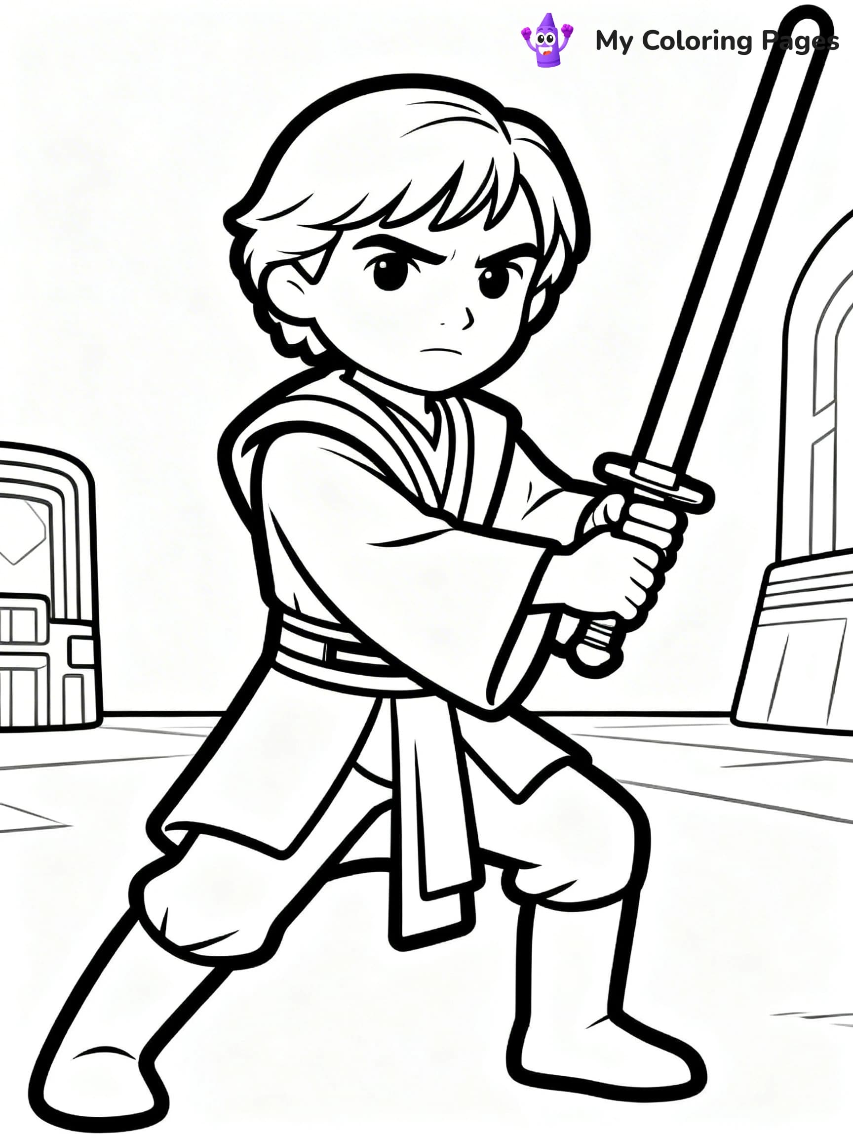 Anakin Skywalker Coloring Pages - 21