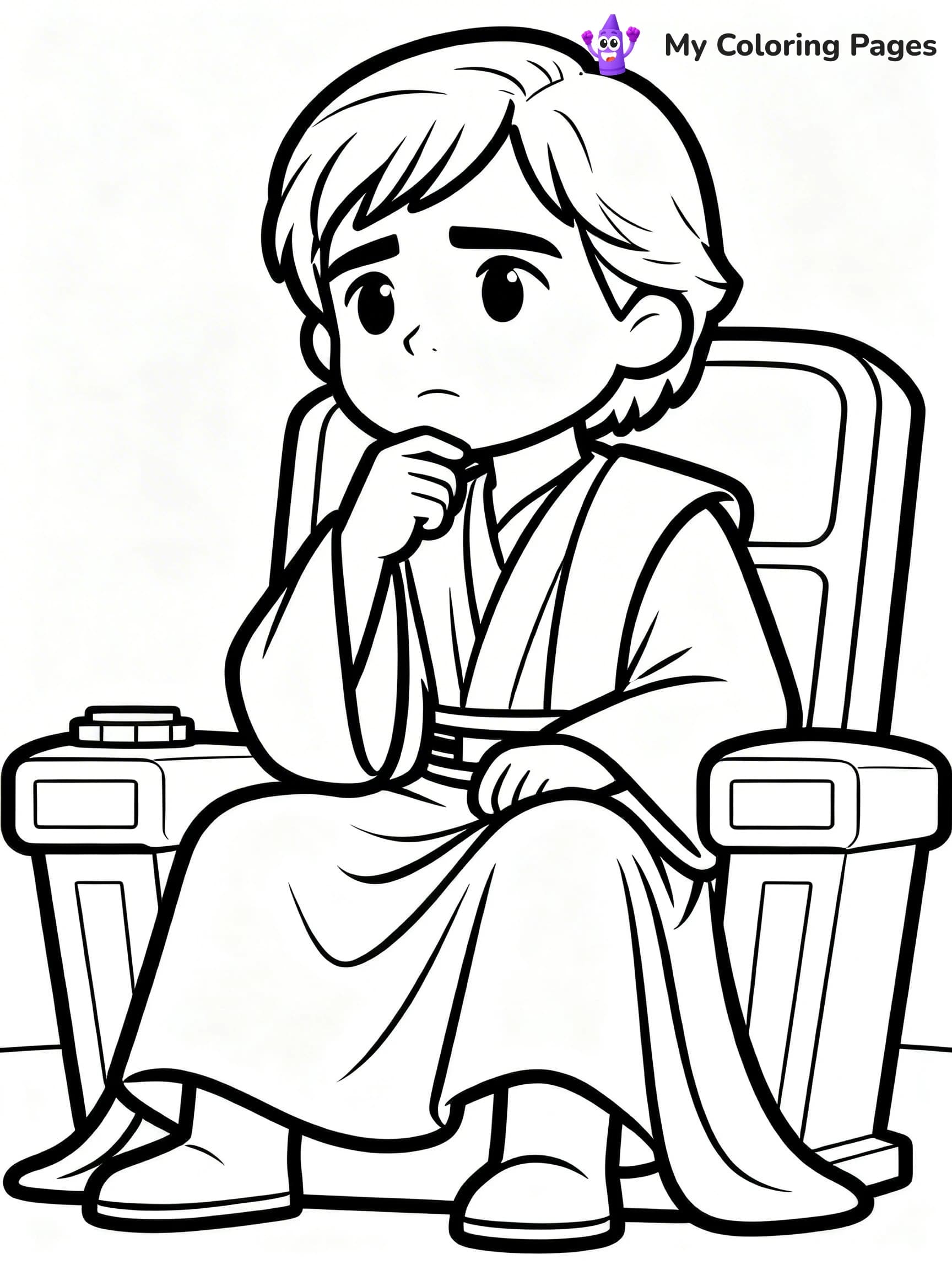 Anakin Skywalker Coloring Pages - 19