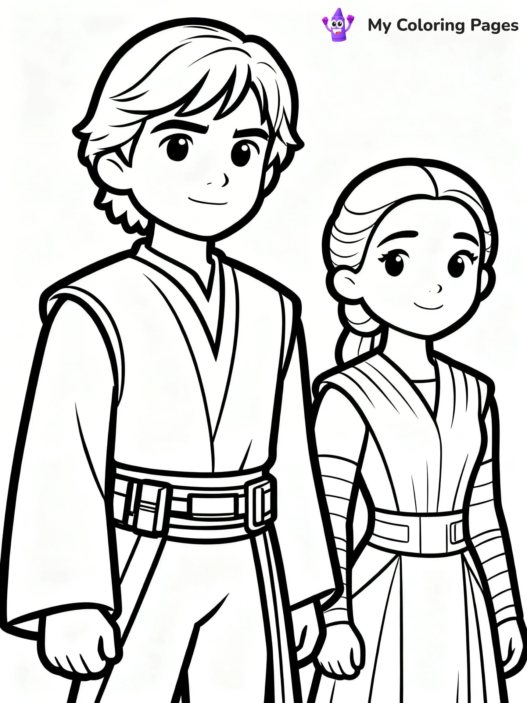 Anakin Skywalker Coloring Pages - 5