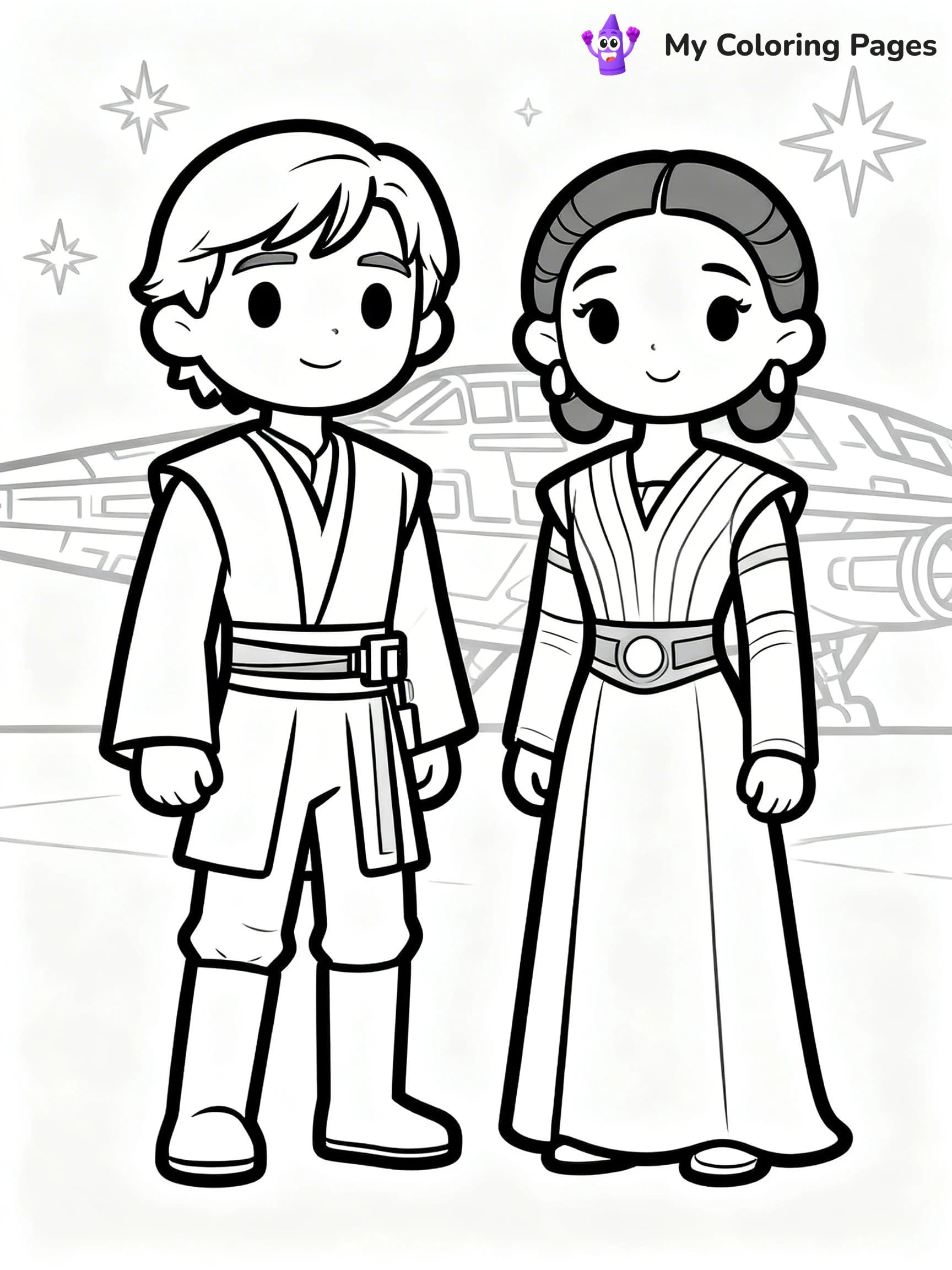 Anakin Skywalker Coloring Pages - 4