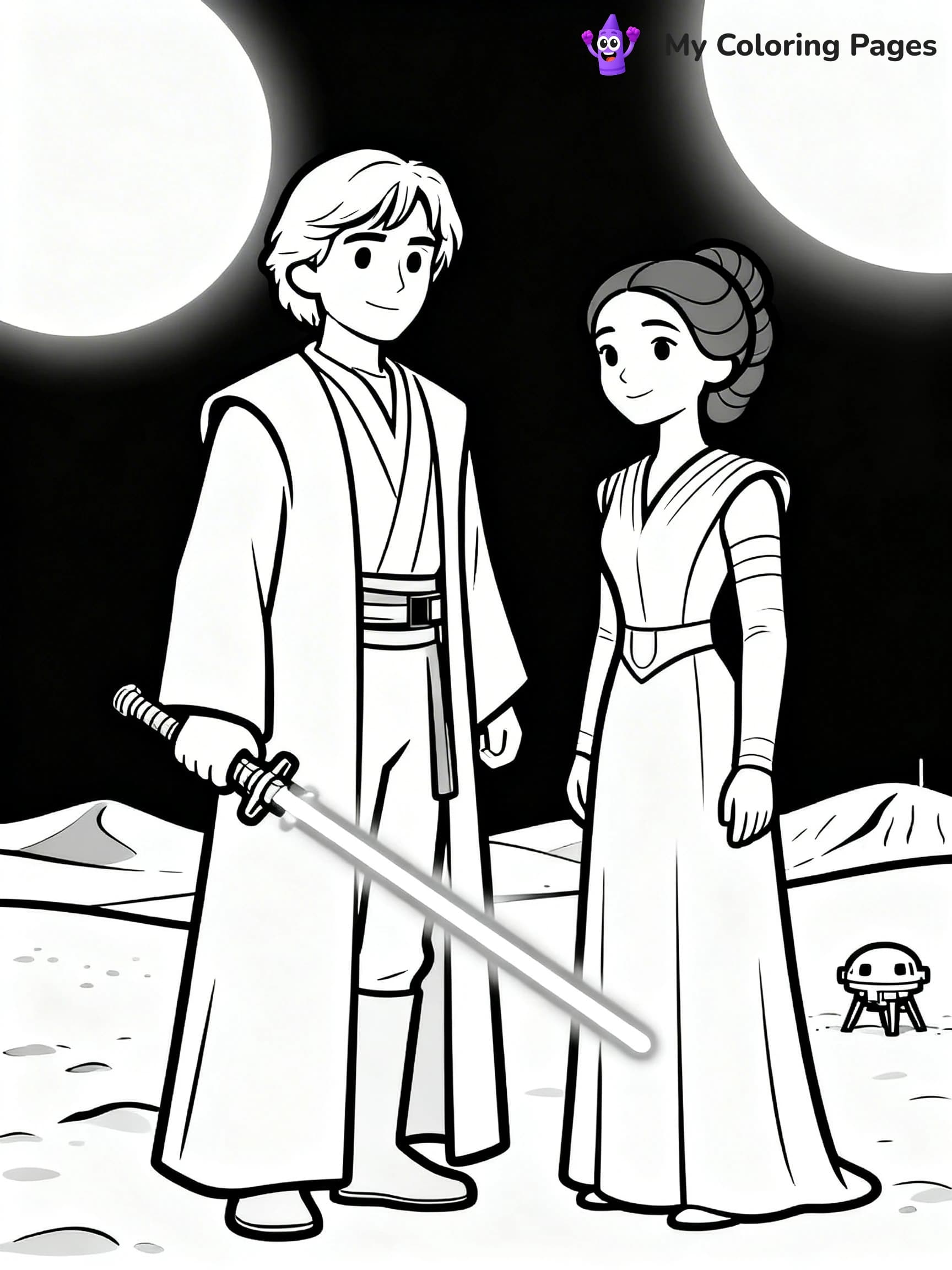 Anakin Skywalker Coloring Pages - 2