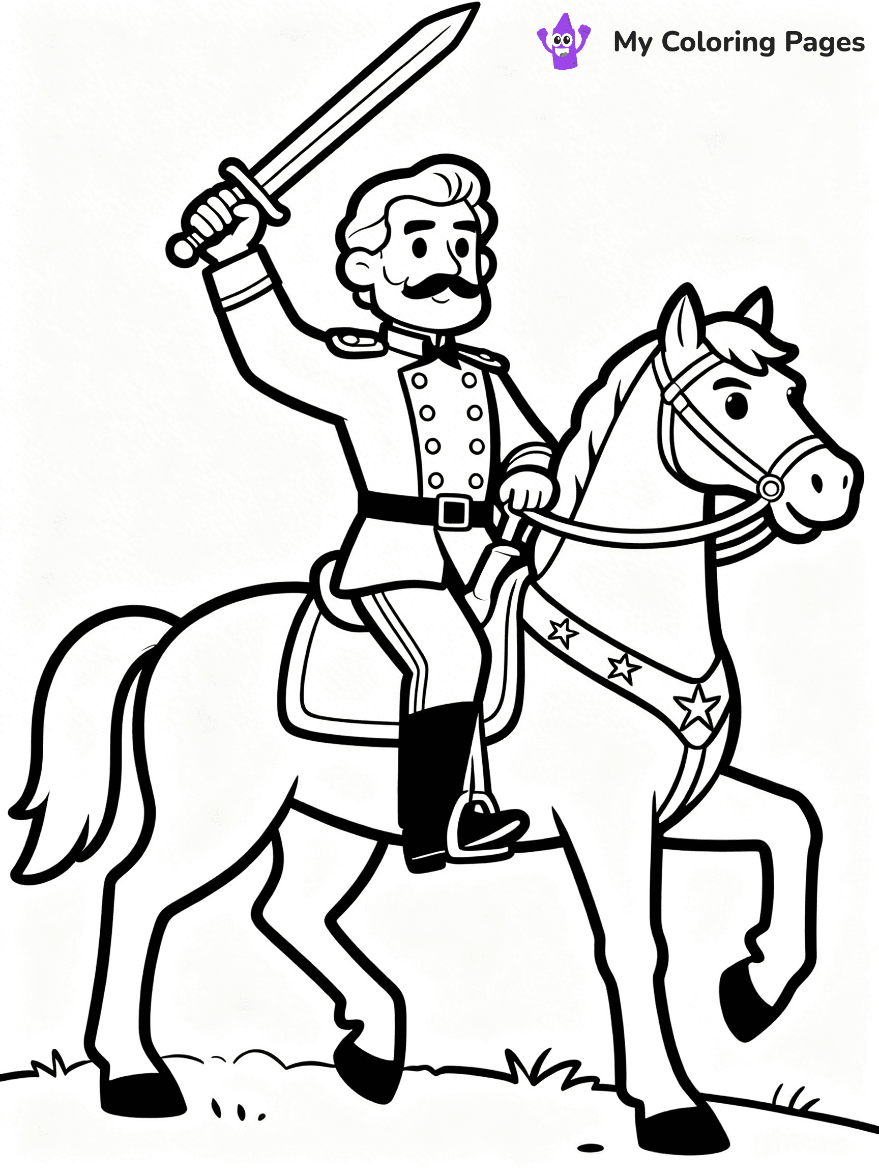 Civil War Coloring Pages - 30