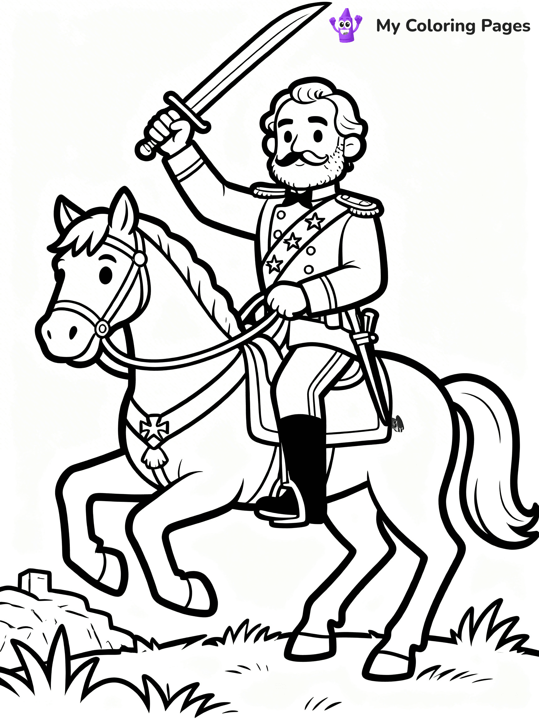 Civil War Coloring Pages - 27