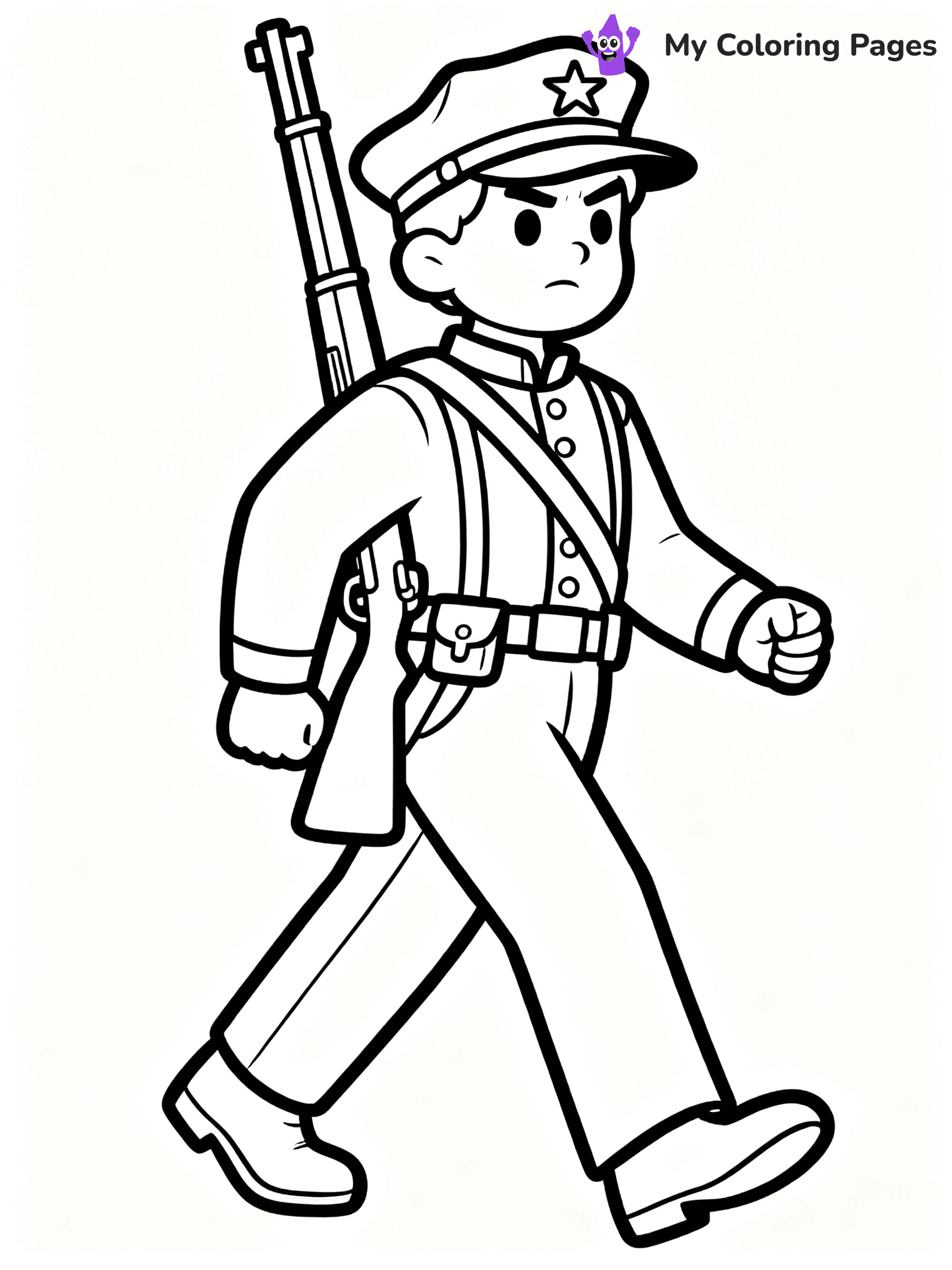 Civil War Coloring Pages - 24