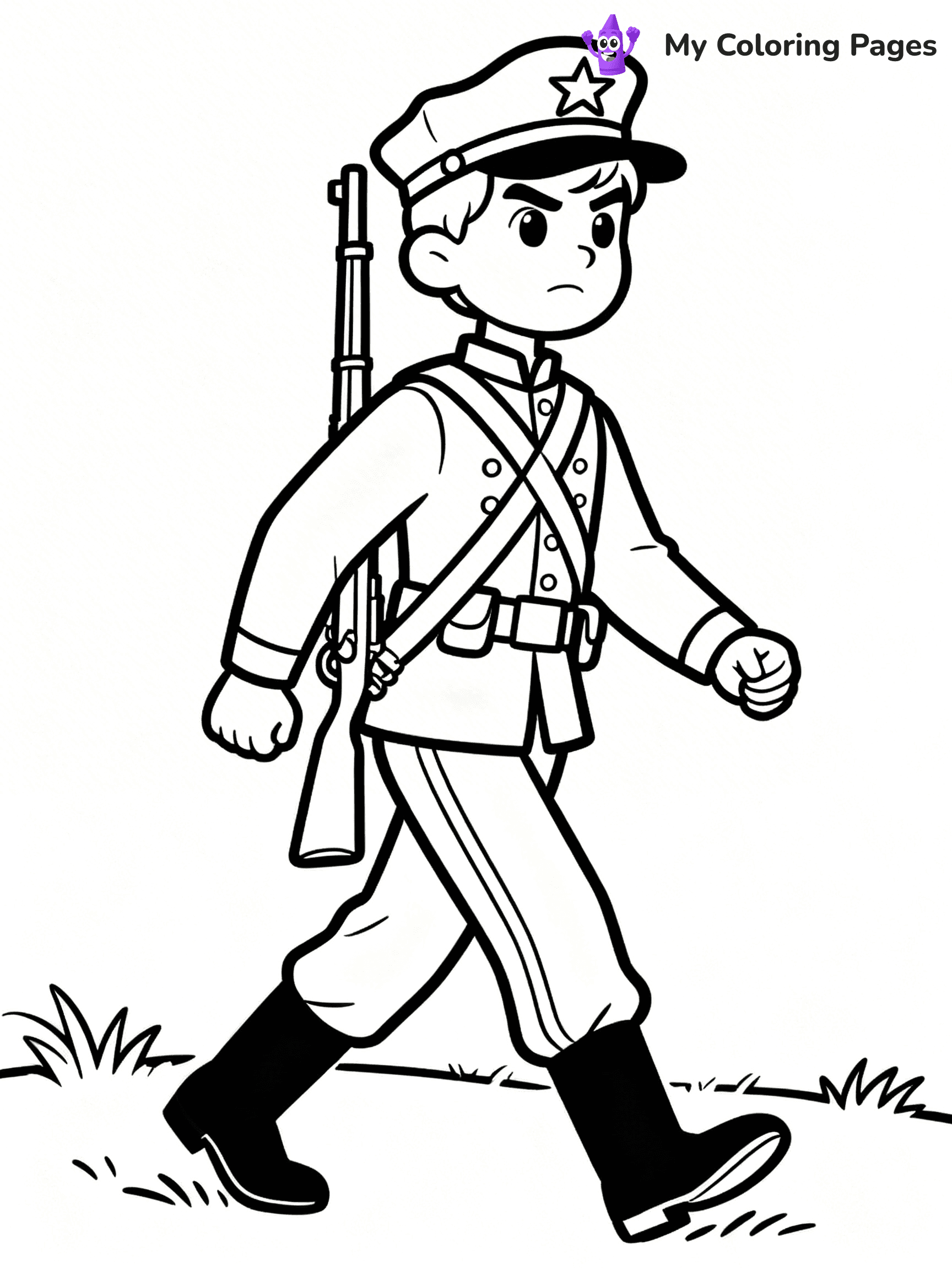 Civil War Coloring Pages - 23