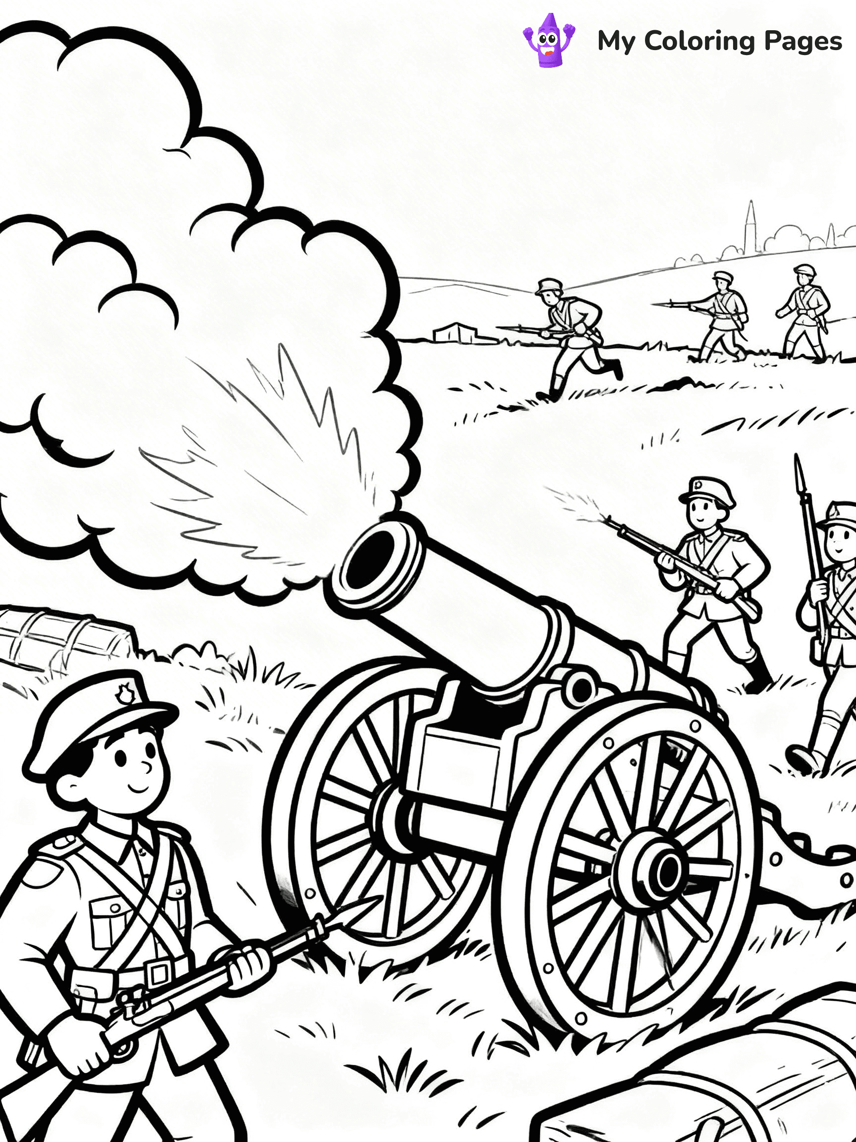 Civil War Coloring Pages - 21