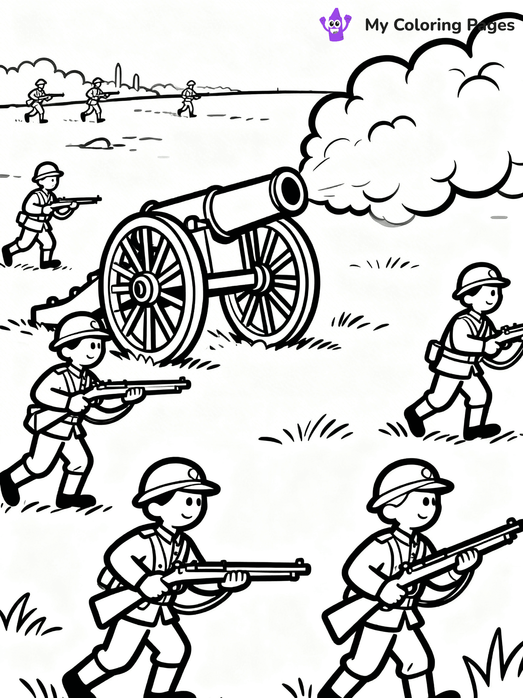 Civil War Coloring Pages - 20