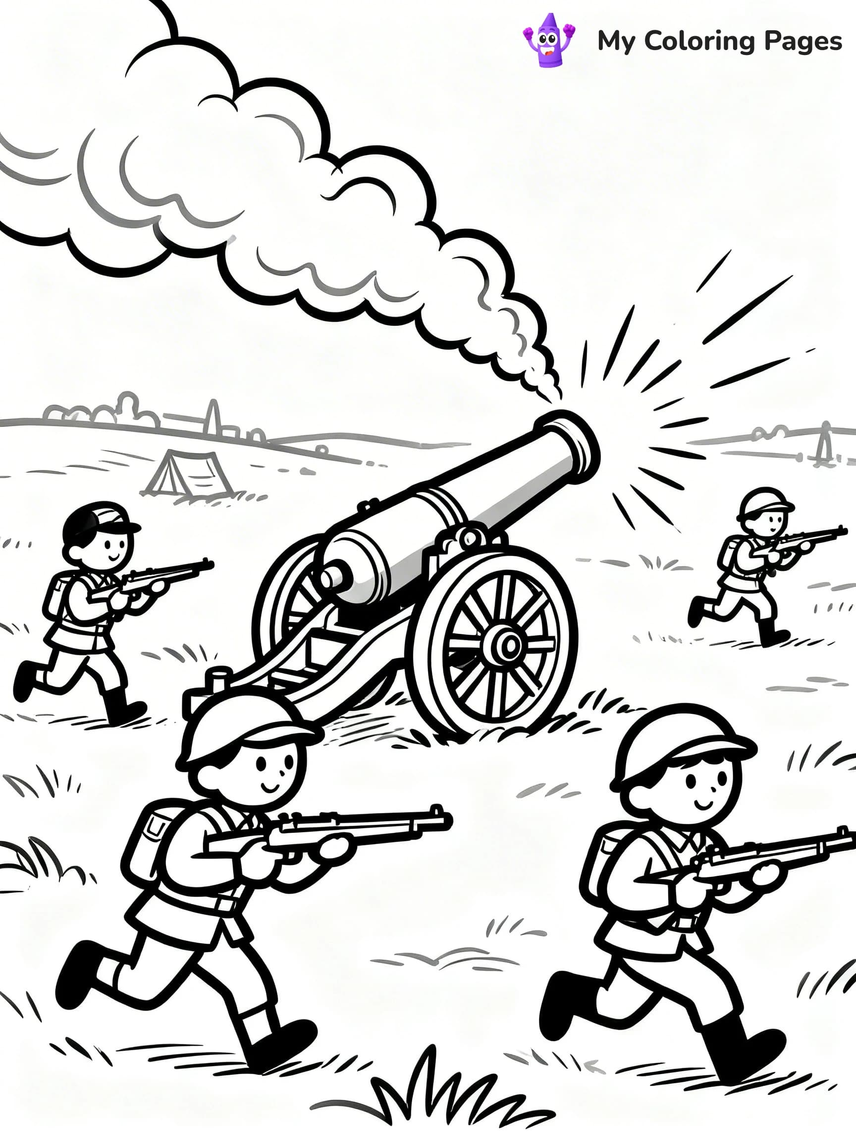 Civil War Coloring Pages - 19