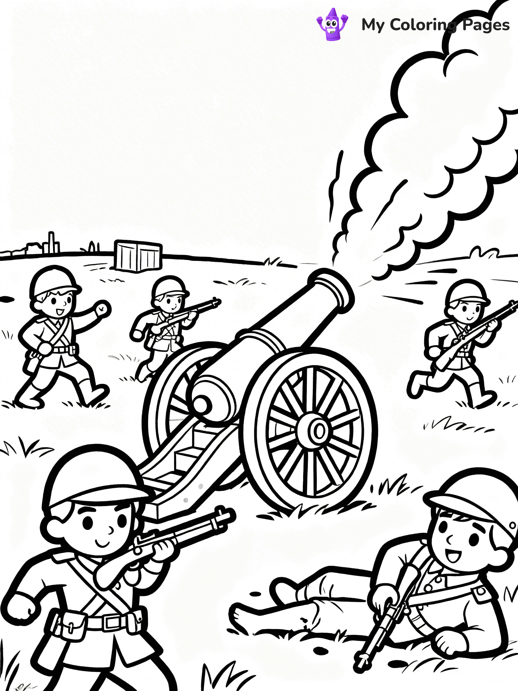 Civil War Coloring Pages - 17